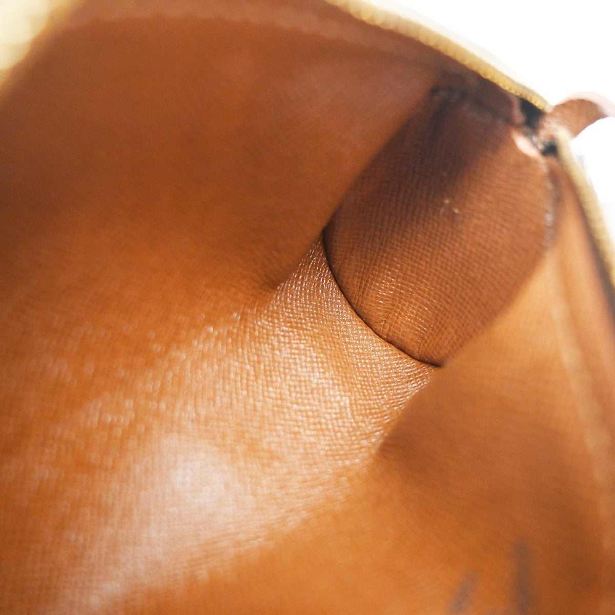 LOUIS VUITTON Pochette Papillon Hand Bag Monogram Leather Brown M51380 62EG018