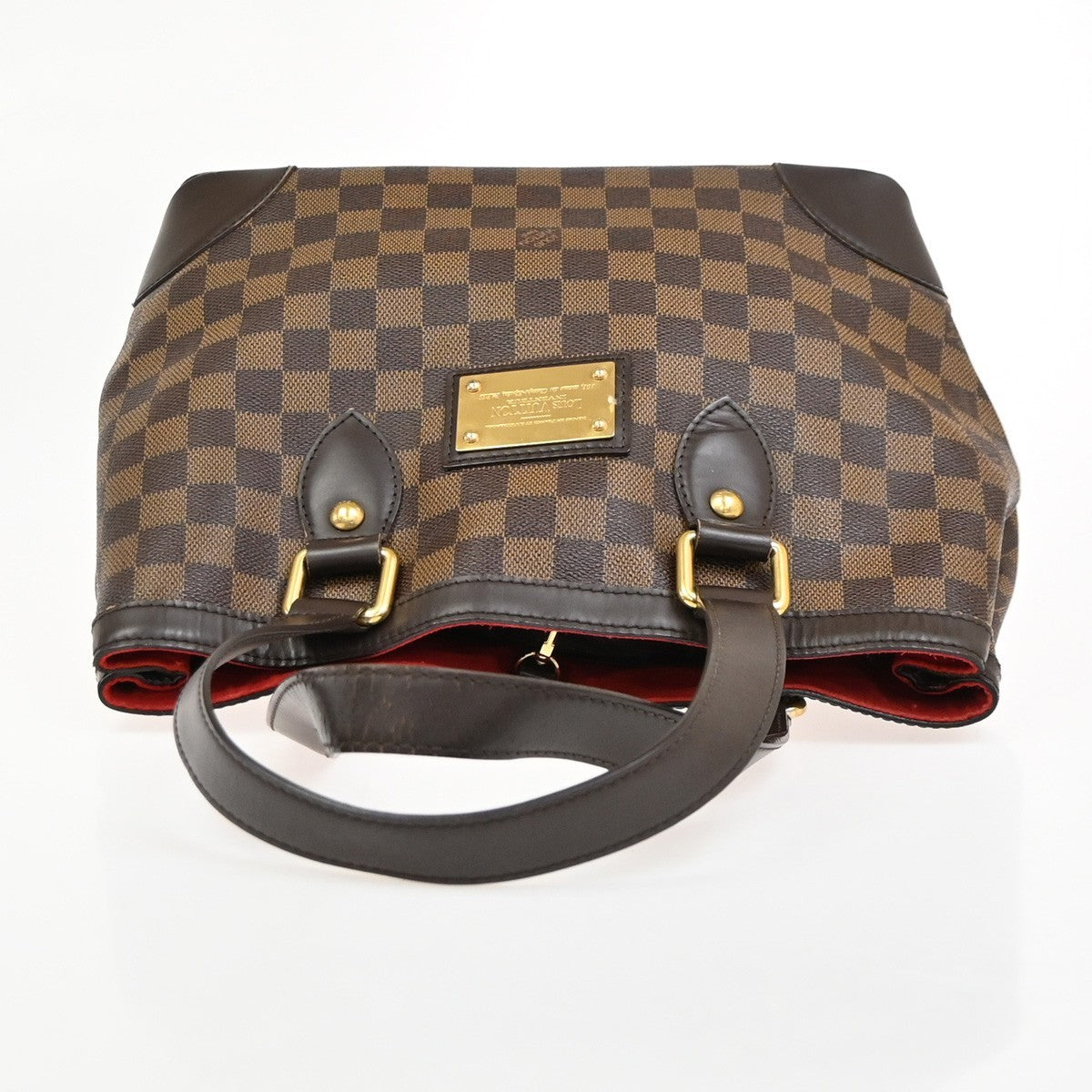 LOUIS VUITTON Hampstead PM Shoulder Bag Damier Ebene Leather BN N51205 75ZA295