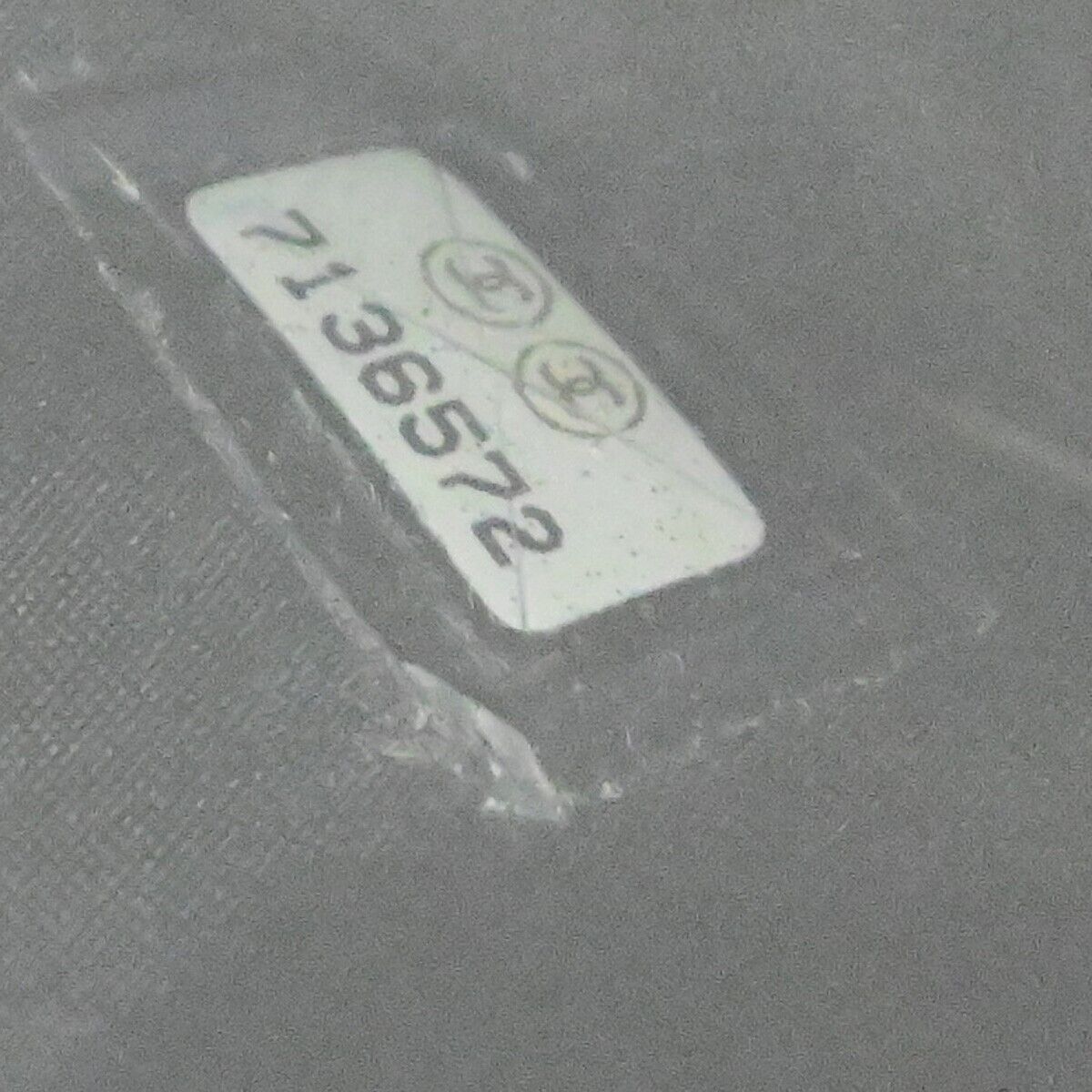 CHANEL CC LOGO Long Bifold Wallet Grained Calfskin Leather Black France 16RK701