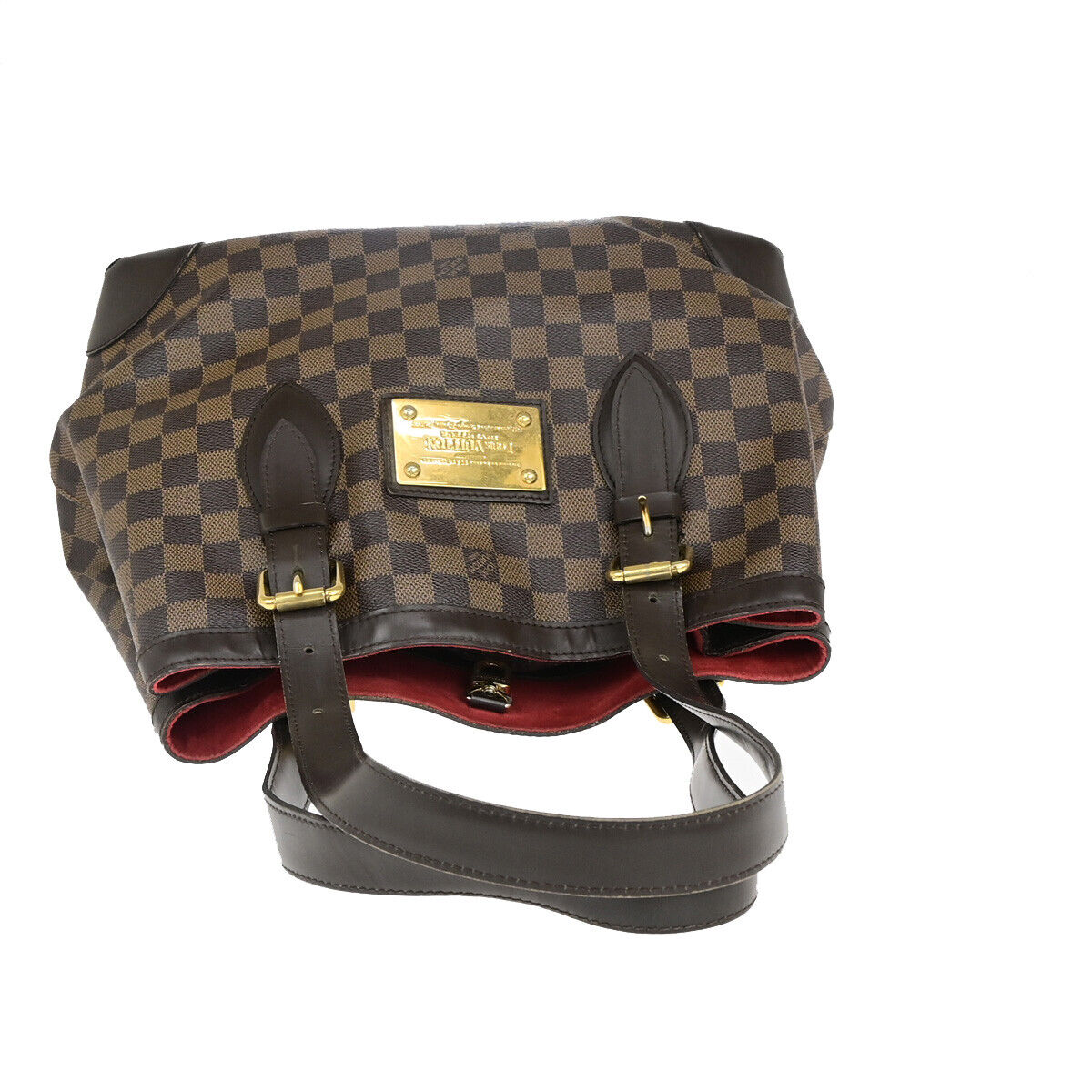 LOUIS VUITLOUIS VUITTON Hampstead MM Shoulder Bag Damer Leather N51204 86YG481