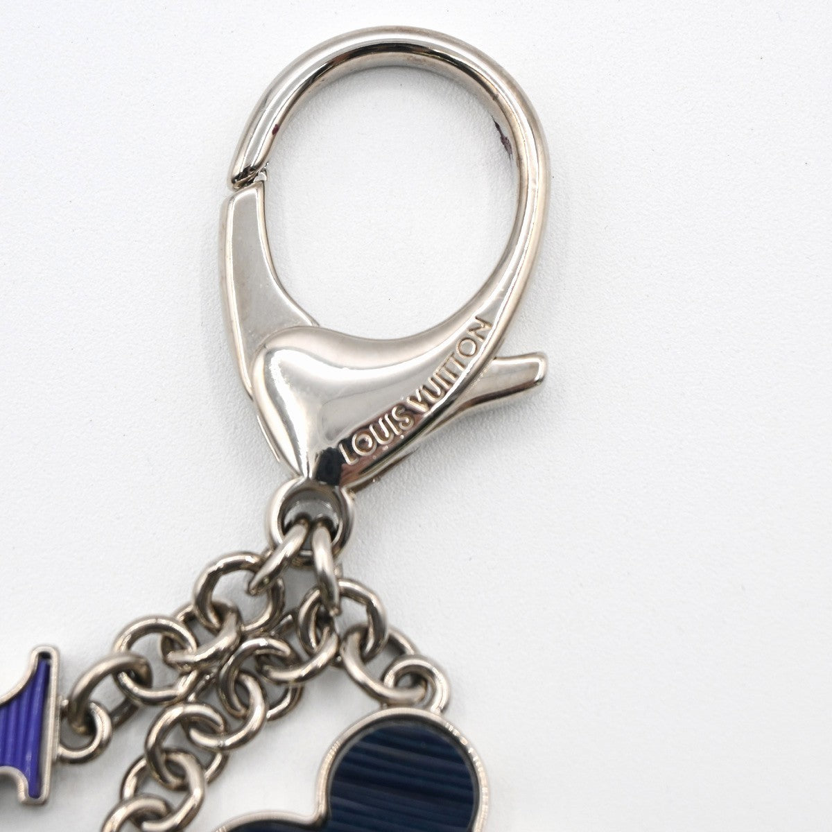 LOUIS VUITTON LV Bijoux Sac Fleur Epi Bag Charm Key Ring BE RD PE M67125 64MA373