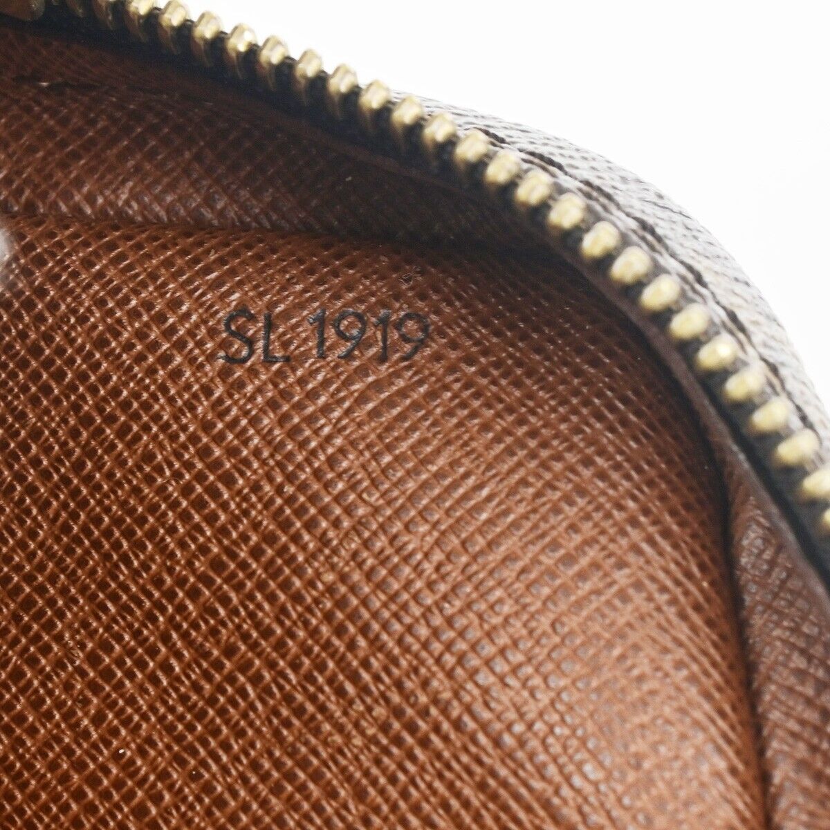 LOUIS VUITTON Danube Shoulder Bag Monogram Leather Brown France M45266 33EC685