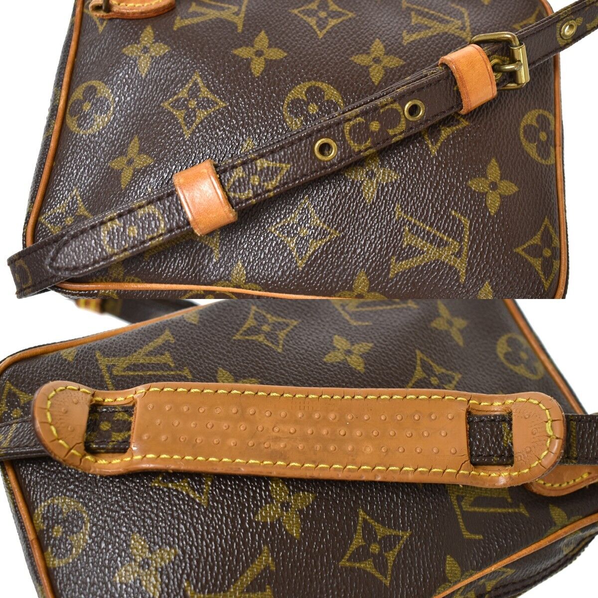LOUIS VUITTON Mini Amazon Shoulder Bag Monogram Leather Brown M45238 86EA041