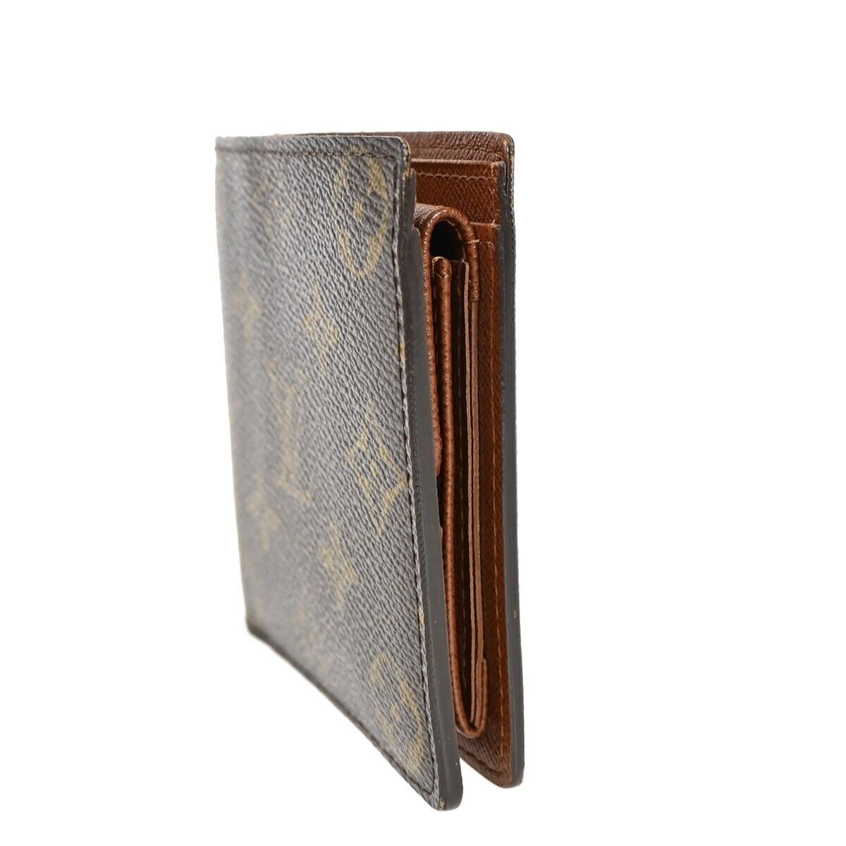 LOUIS VUITTON LV Billets Cartes Credit Monnaie Wallet Monogram M61665 30FA115