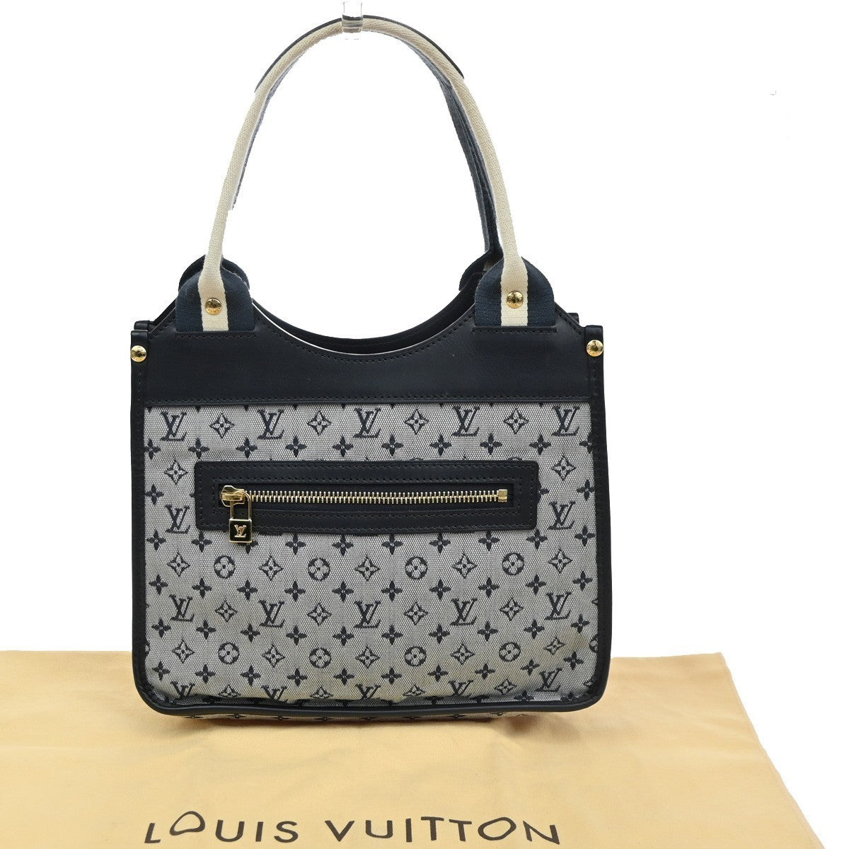 LOUIS VUITTON Sac Catherine Shoulder Bag Monogram Mini Blue M92325 11TA700