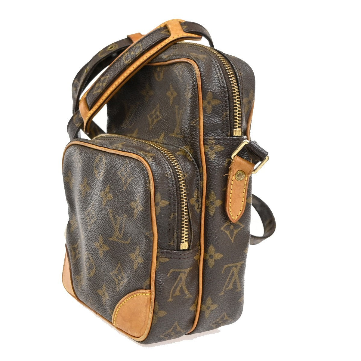 LOUIS VUITTON Amazon Crossbody Shoulder Bag Monogram Leather BN M45236 83KC663