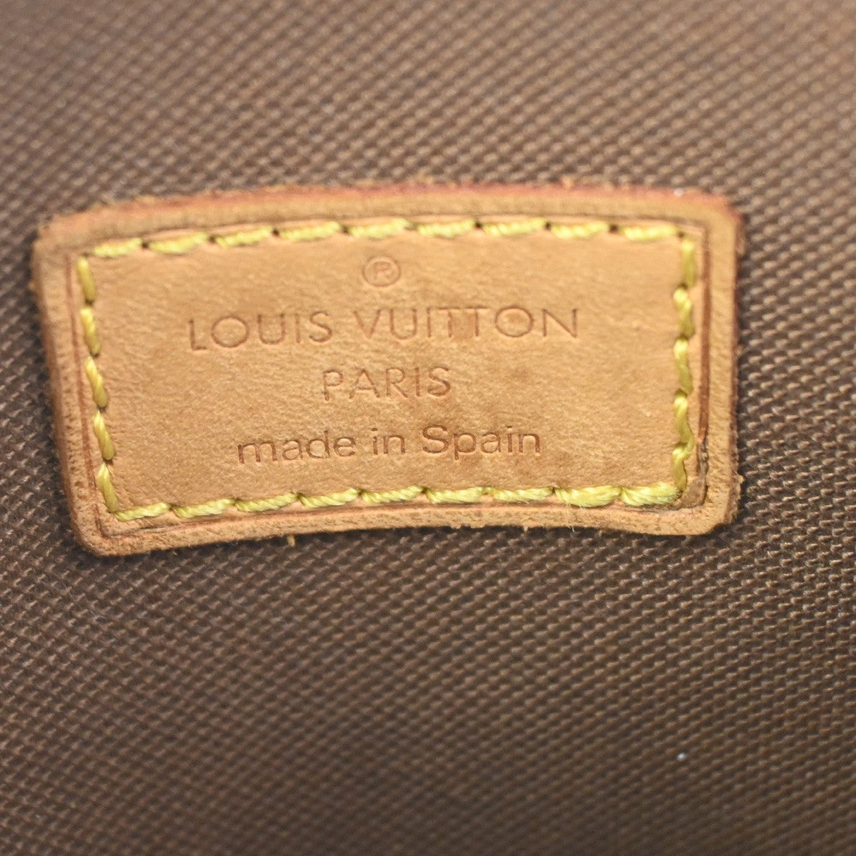 LOUIS VUITTON Pochette Gange Shoulder Bag Monogram Brown Spain M51870 35ZA343