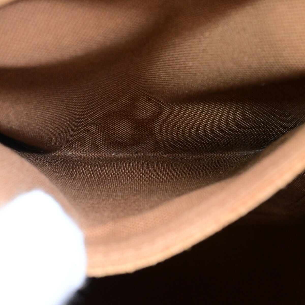 LOUIS VUITTON Montsouris MM Backpack Bag Monogram Leather Brown M51136 18YG489