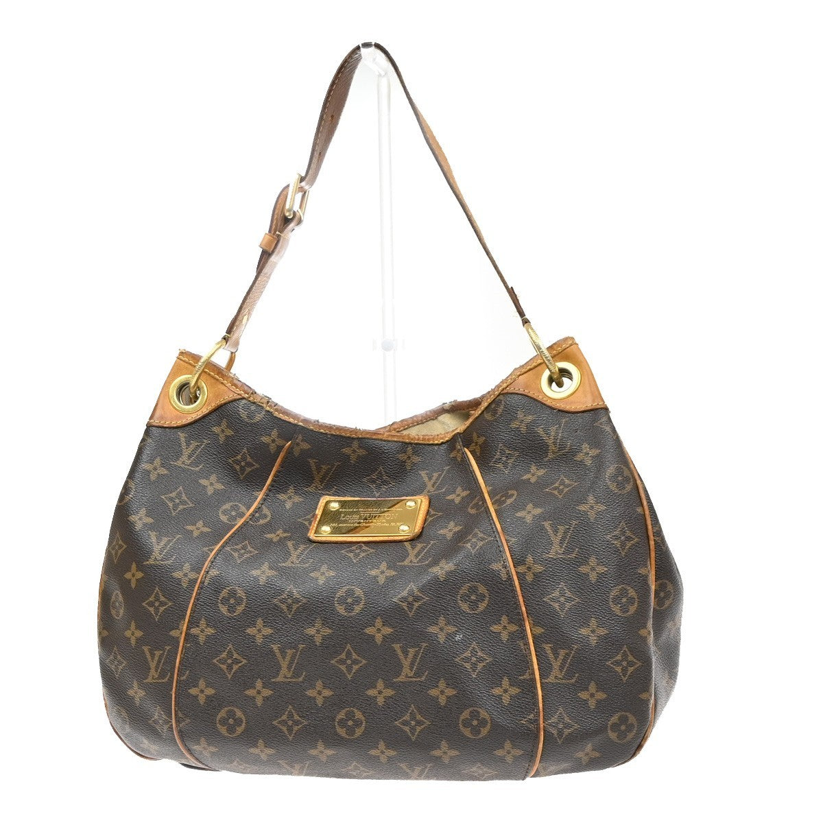 LOUIS VUITTON Galliera PM Shoulder Bag Monogram Leather Brown GD M56382 30MA654