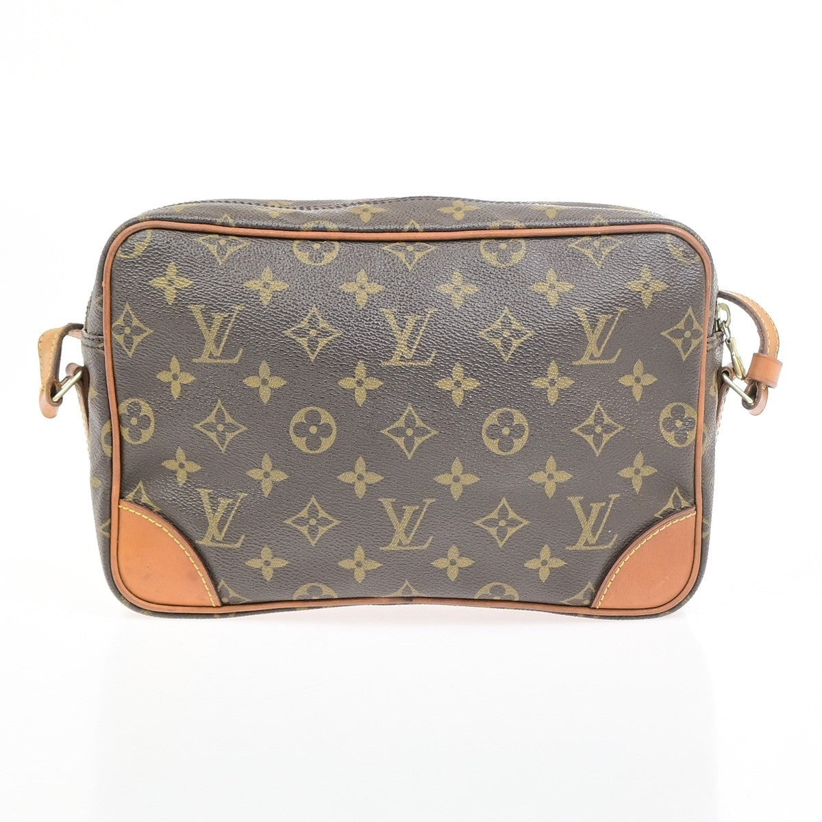 LOUIS VUITTON Trocadero 27 Shoulder Bag Monogram Leather Brown M51274 31PA095
