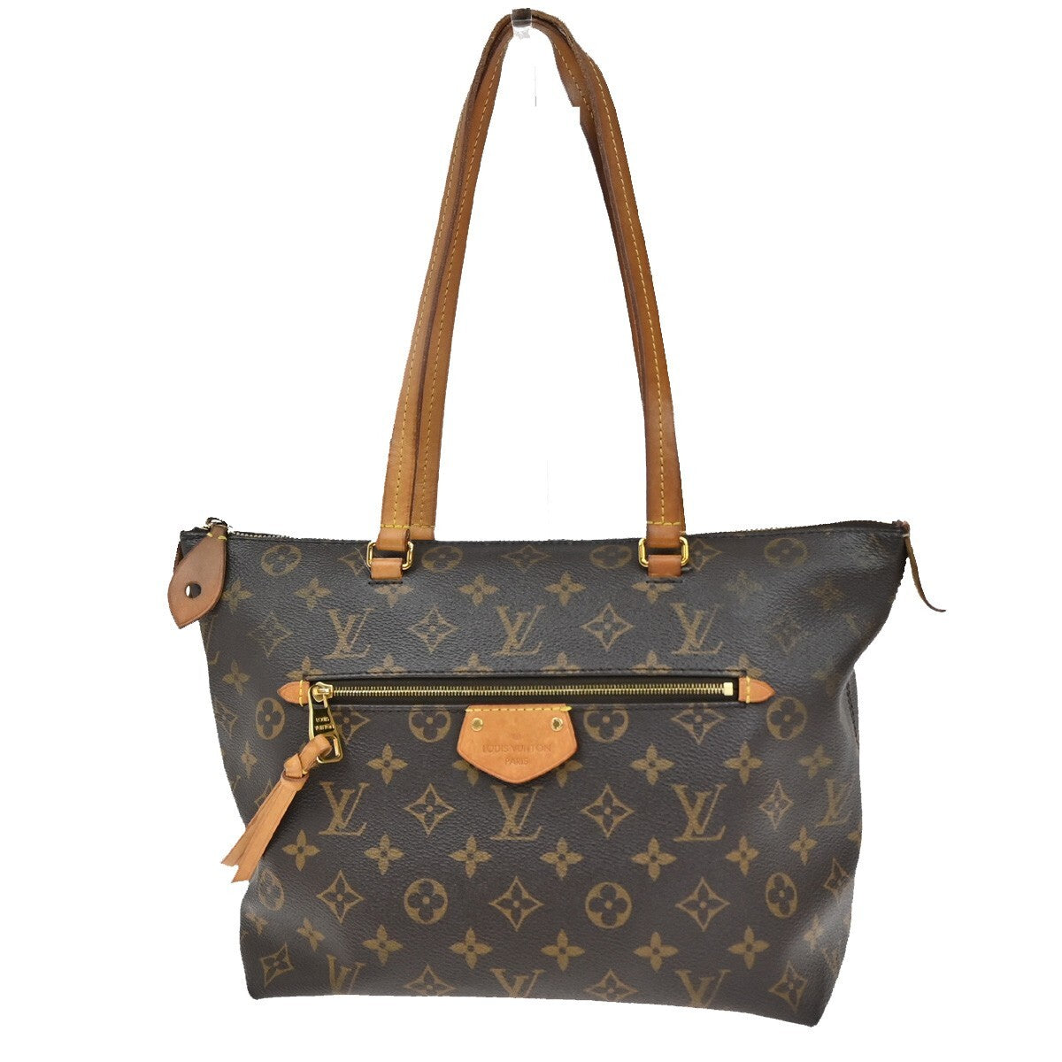 LOUIS VUITTON LV Iena PM Shoulder Bag Monogram Leather Brown M42268 11EE189