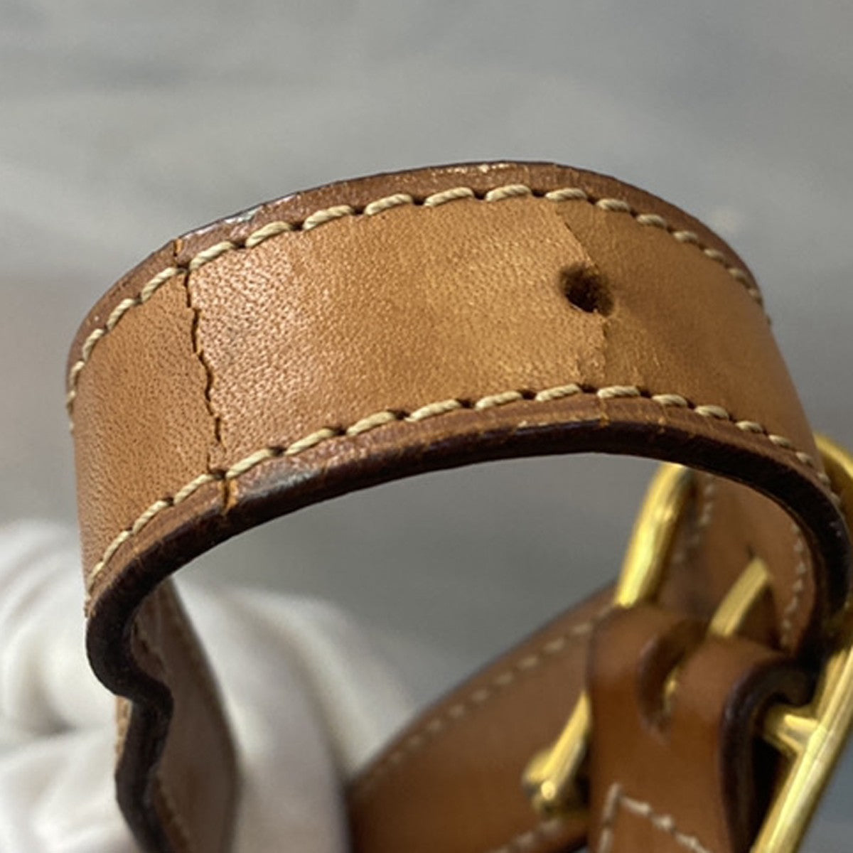 CELINE Logo Macadam Pattern Shoulder Bag PVC Leather Brown GHW Italy 65YH141