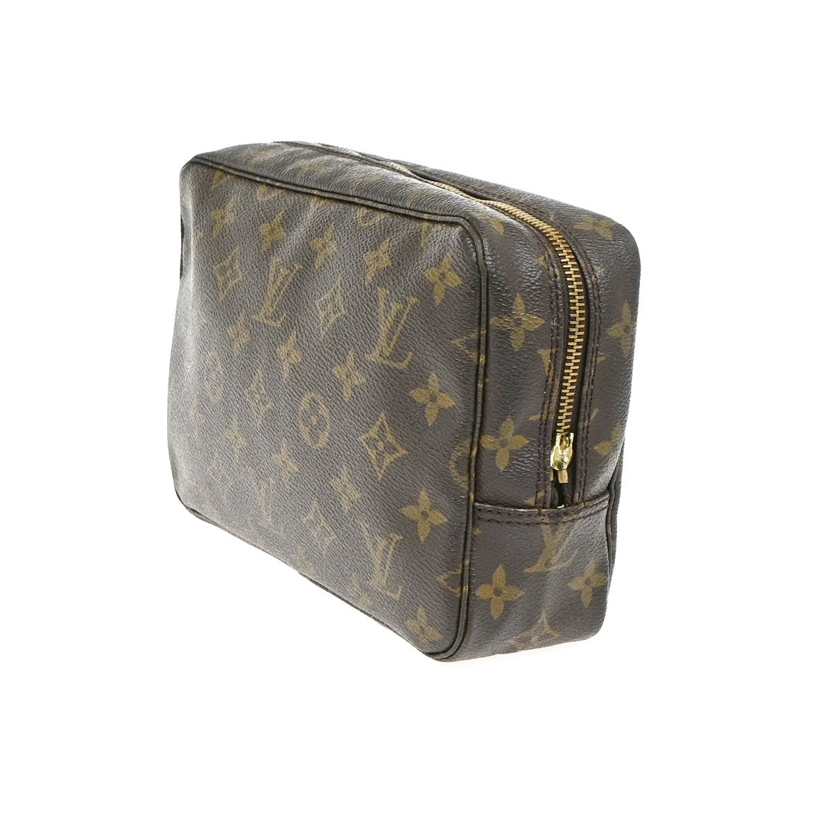 LOUIS VUITTON Trousse Toilette 23 Clutch Hand Bag Monogram Brown M47524 01YJ166