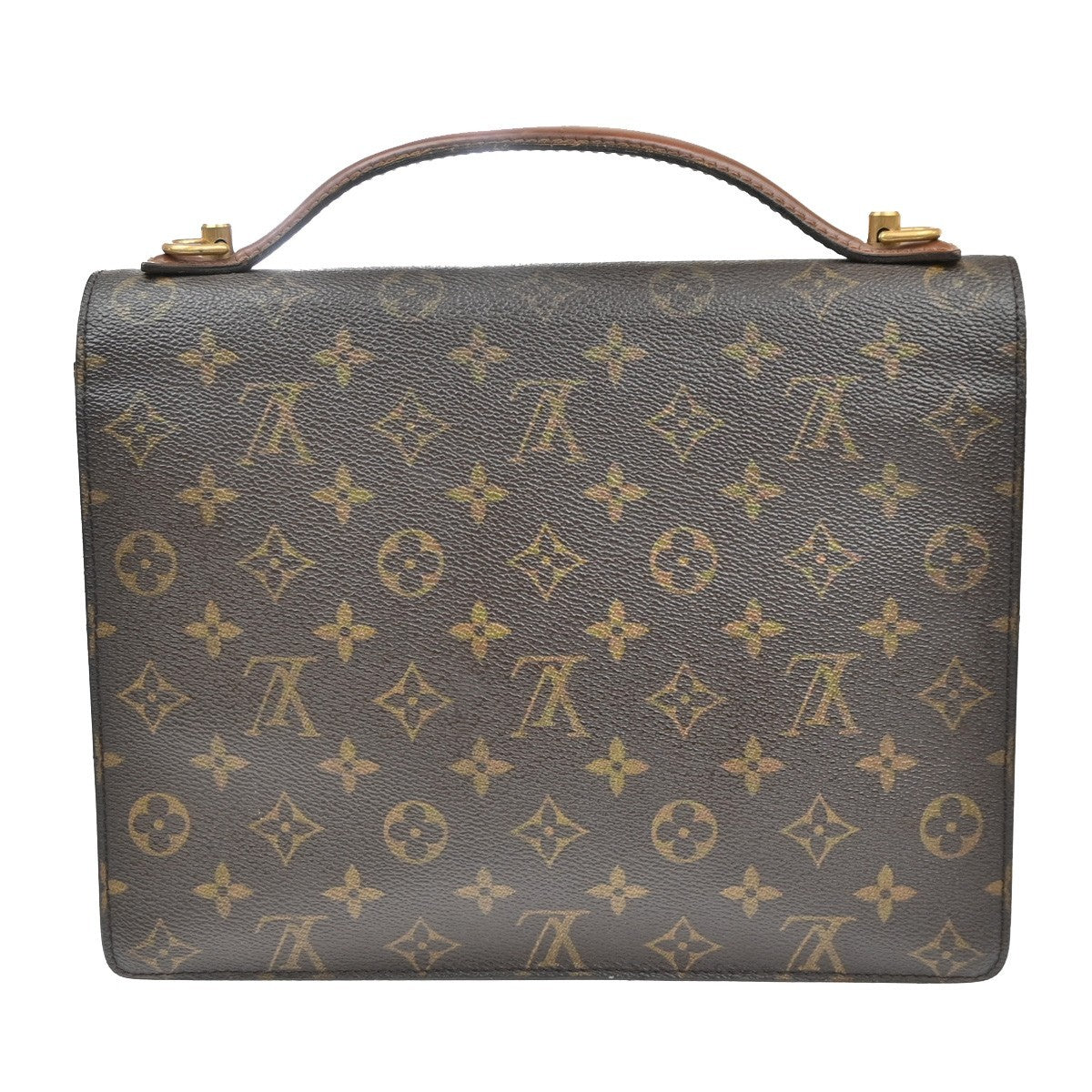 LOUIS VUITTON Monceau 28 2Way Shoulder Hand Bag Monogram Leather M51185 35MA646
