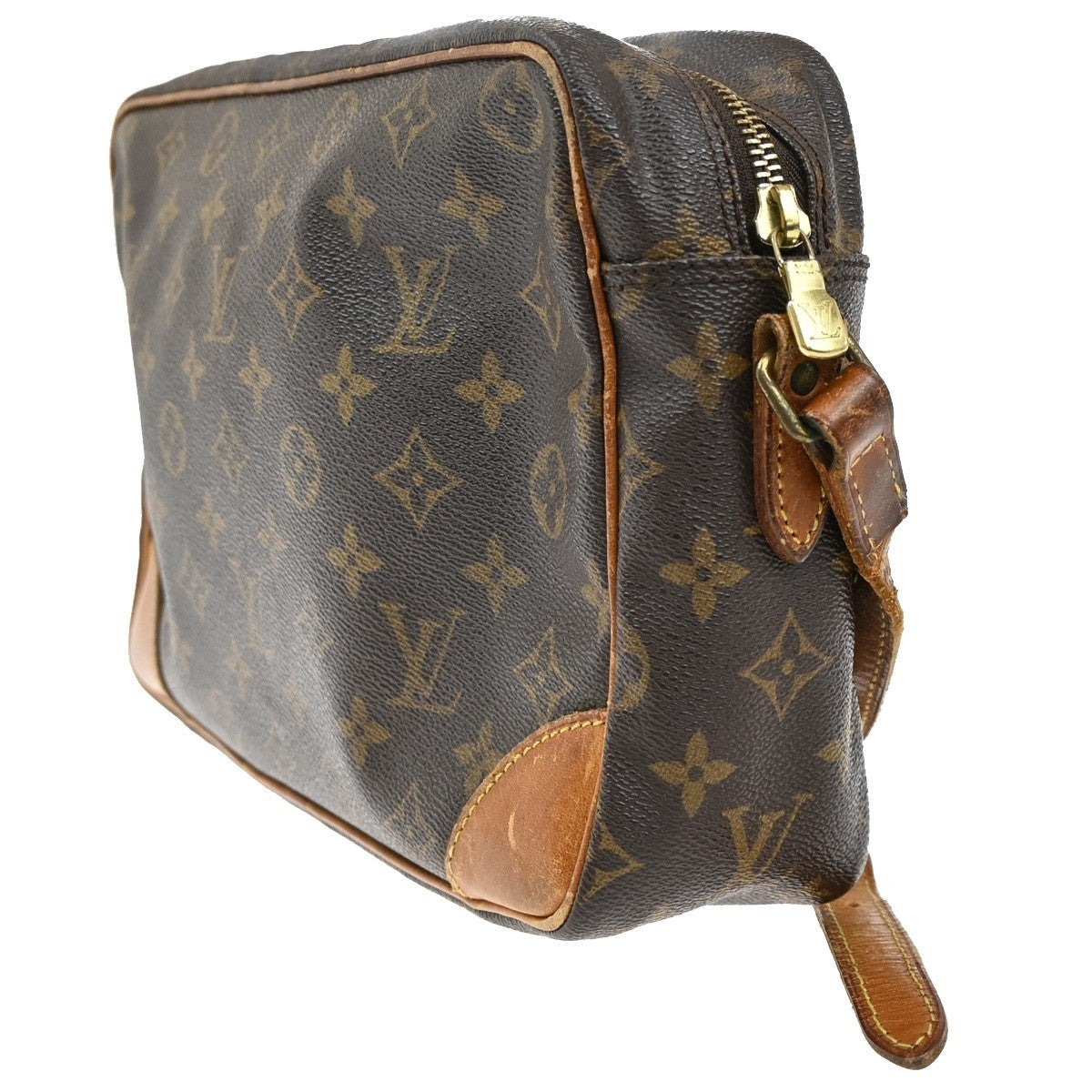 LOUIS VUITTON Trocadero 30 Shoulder Bag Monogram Leather Brown M51272 61CA291