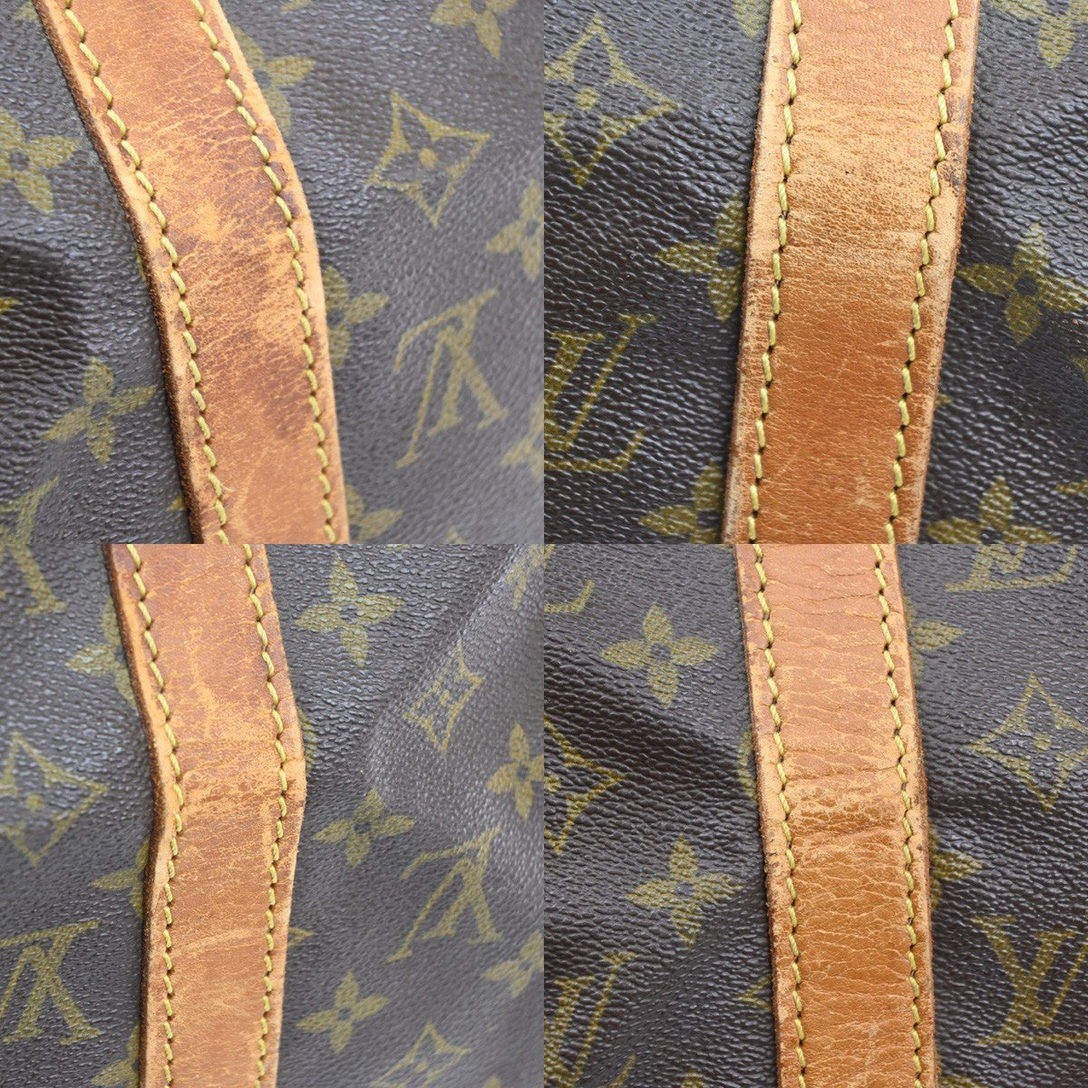 LOUIS VUITTON Sac Souple 45 Travel Hand Bag Monogram Leather BN M41624 62CB015