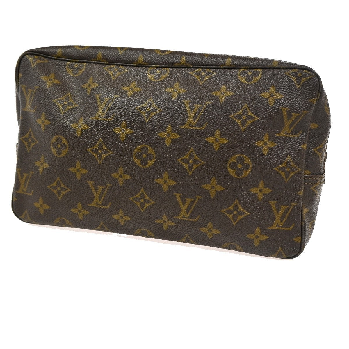 LOUIS VUITTON Trousse Toilette 28 Clutch Hand Bag Monogram Brown M47522 09SA055