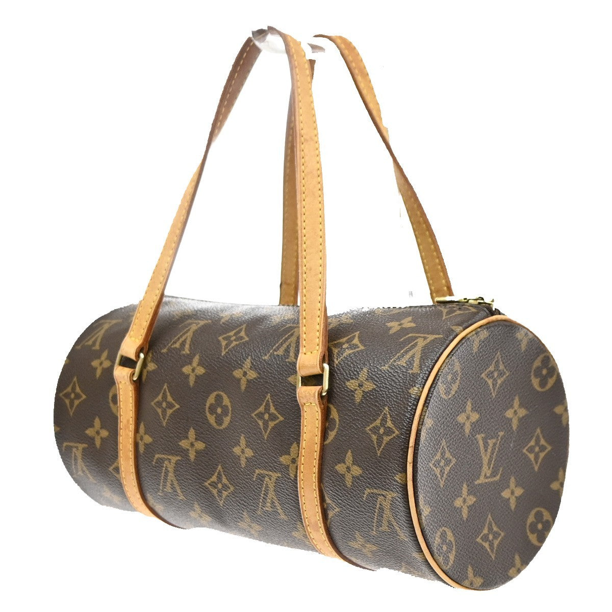LOUIS VUITTON PAPILLON 26 Hand Bag Monogram Leather Brown France M51366 73SA014