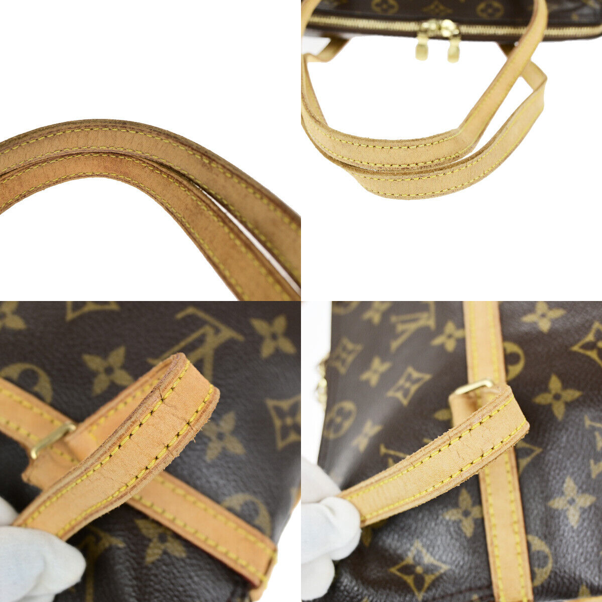 LOUIS VUITTON Coussin GM Shoulder Bag Monogram Leather Brown M51141 86SJ469