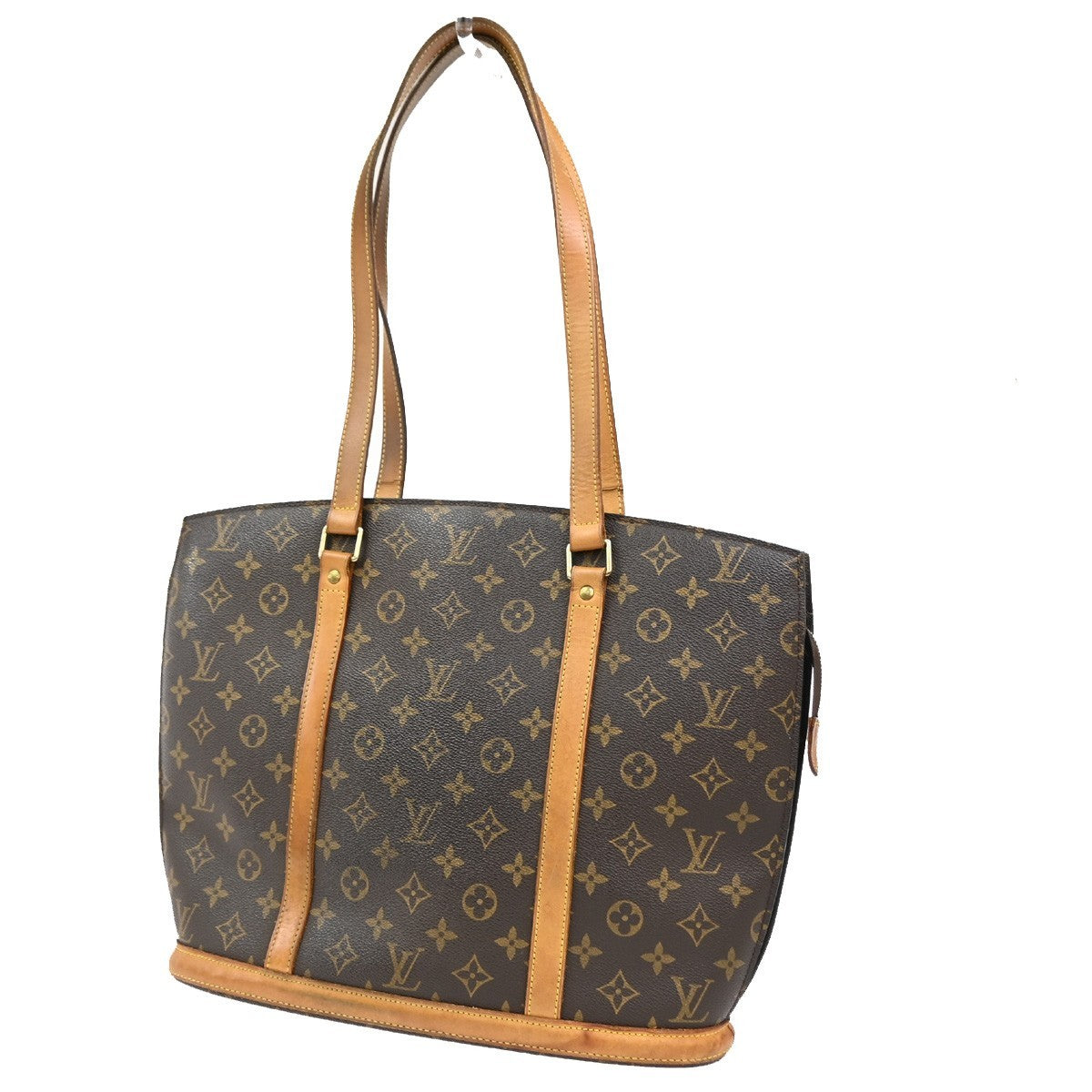 LOUIS VUITTON BABYLONE Shoulder Bag Monogram Leather Brown France M51102 84SA030
