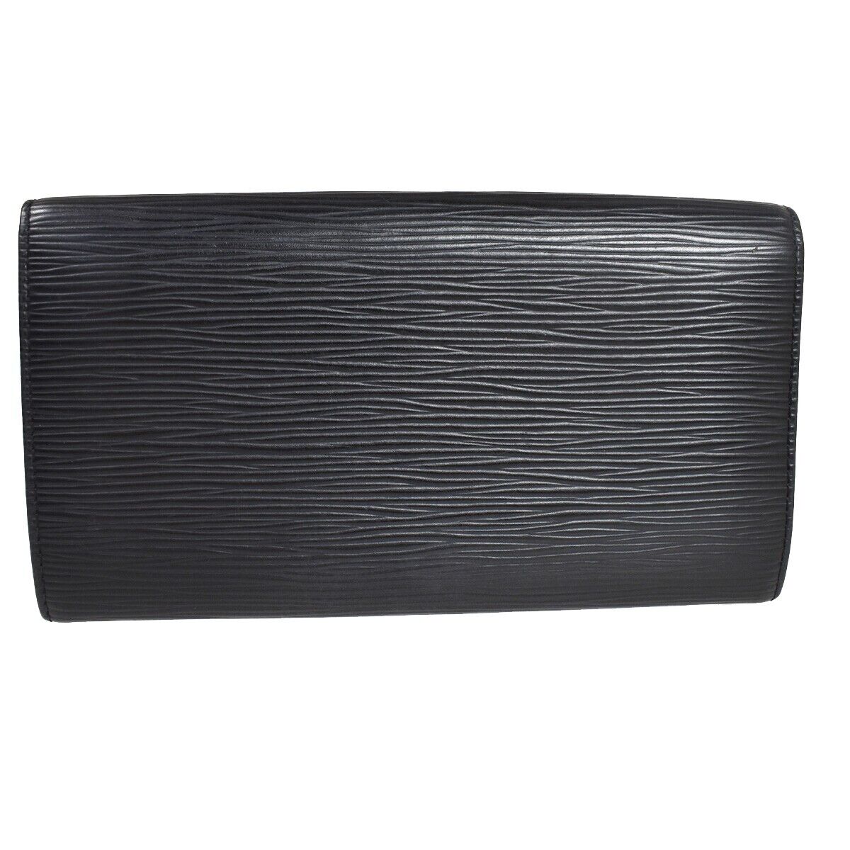 LOUIS VUITTON Porte Monnaie Credit Long Bifold Wallet Epi Leather M63572 04GA668