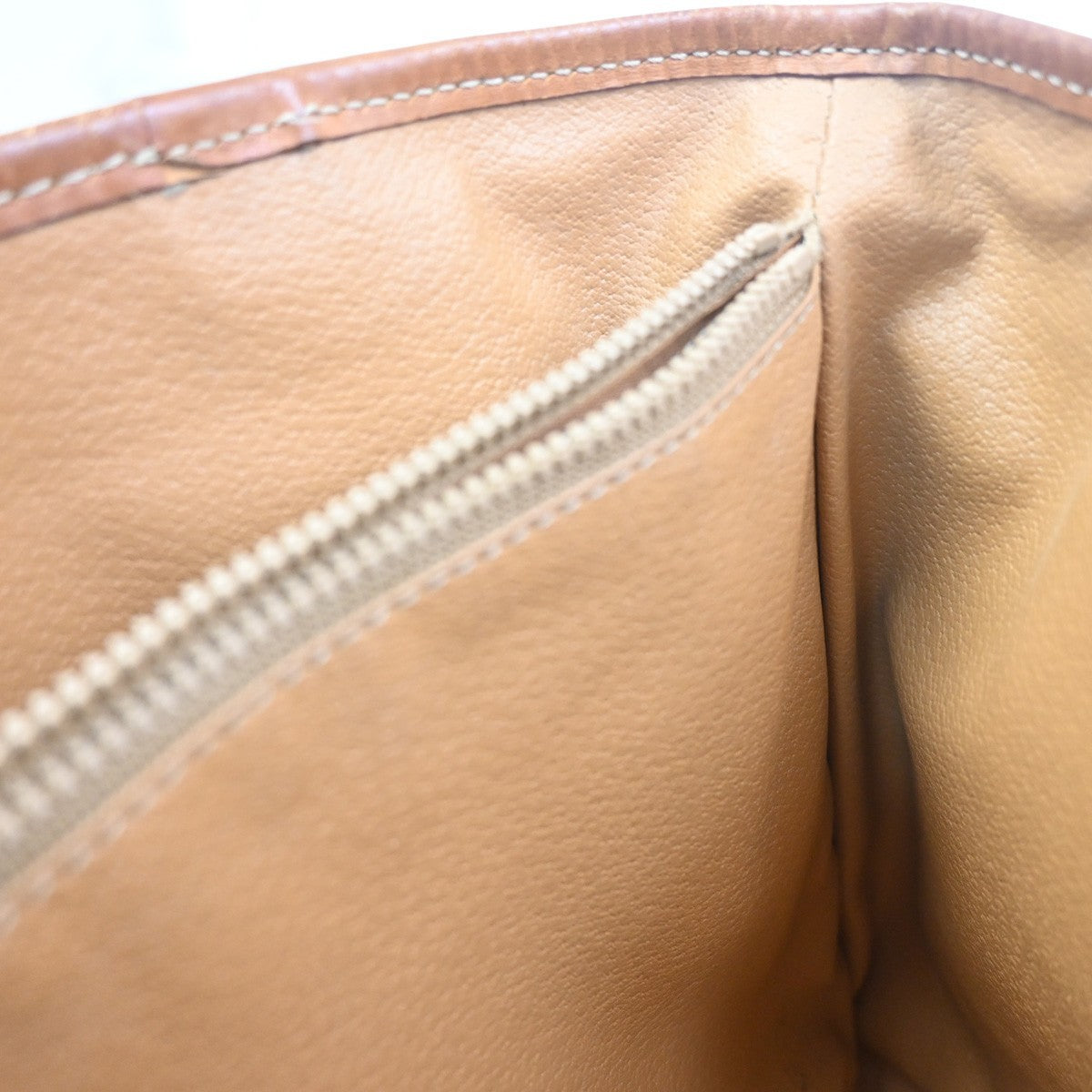 CELINE Logo Macadam Pattern Shoulder Teto Bag PVC Leather BN GHW Italy 60KC736