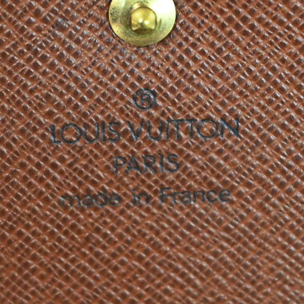 LOUIS VUITTON Portefeuille Tresor Bifold Wallet Monogram Brown M61736 65HB365