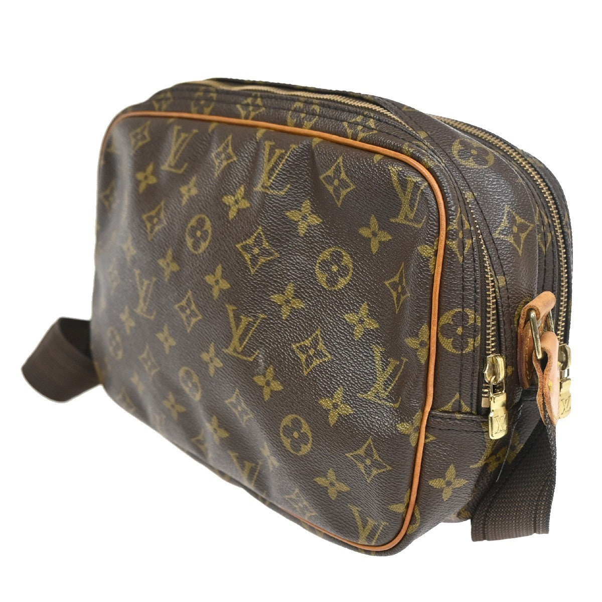 LOUIS VUITTON Reporter Crossbody Shoulder Bag Monogram Leather BN M45254 82KC551