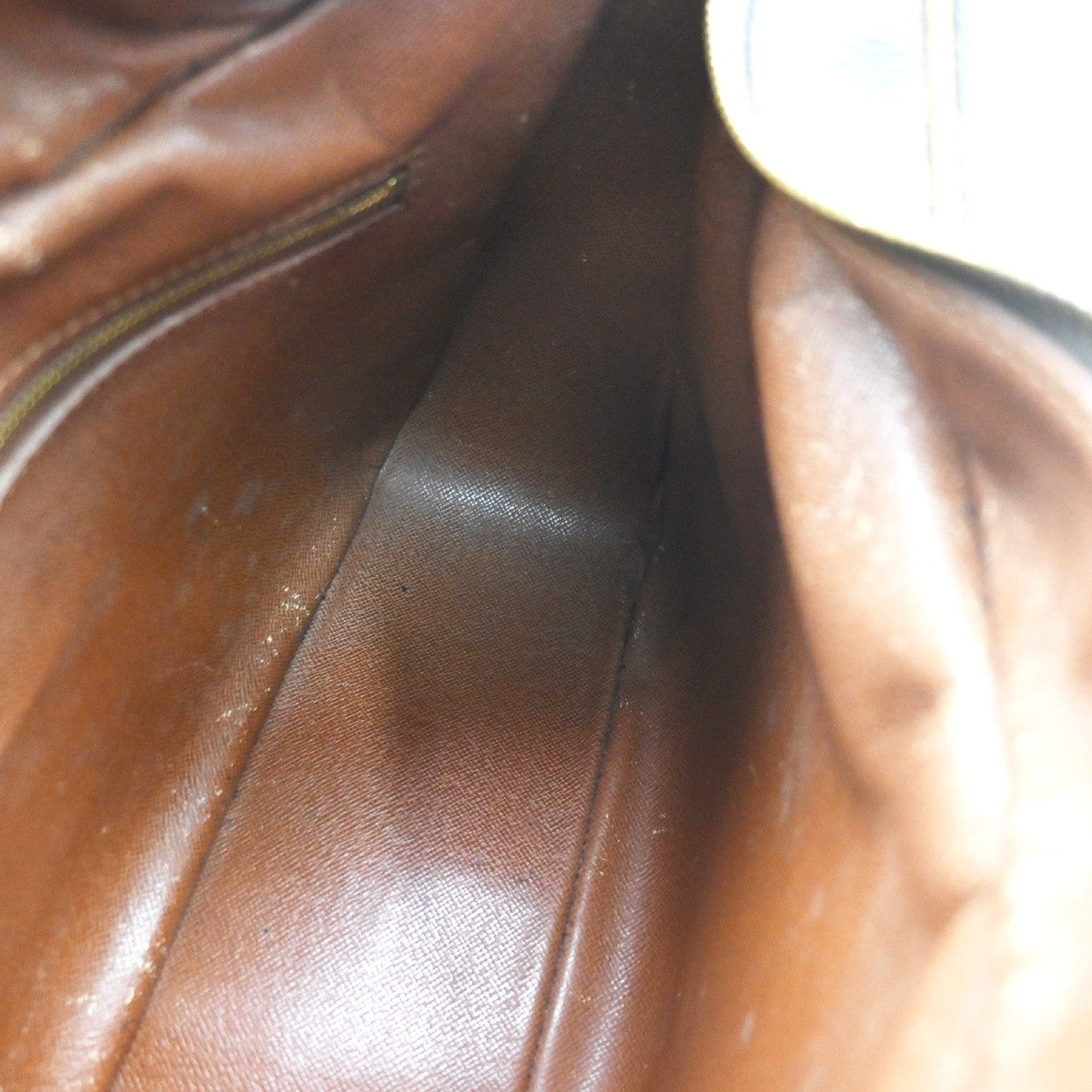 LOUIS VUITTON Boulogne 30 Shoulder Bag Monogram Leather Brown M51265 84YJ279