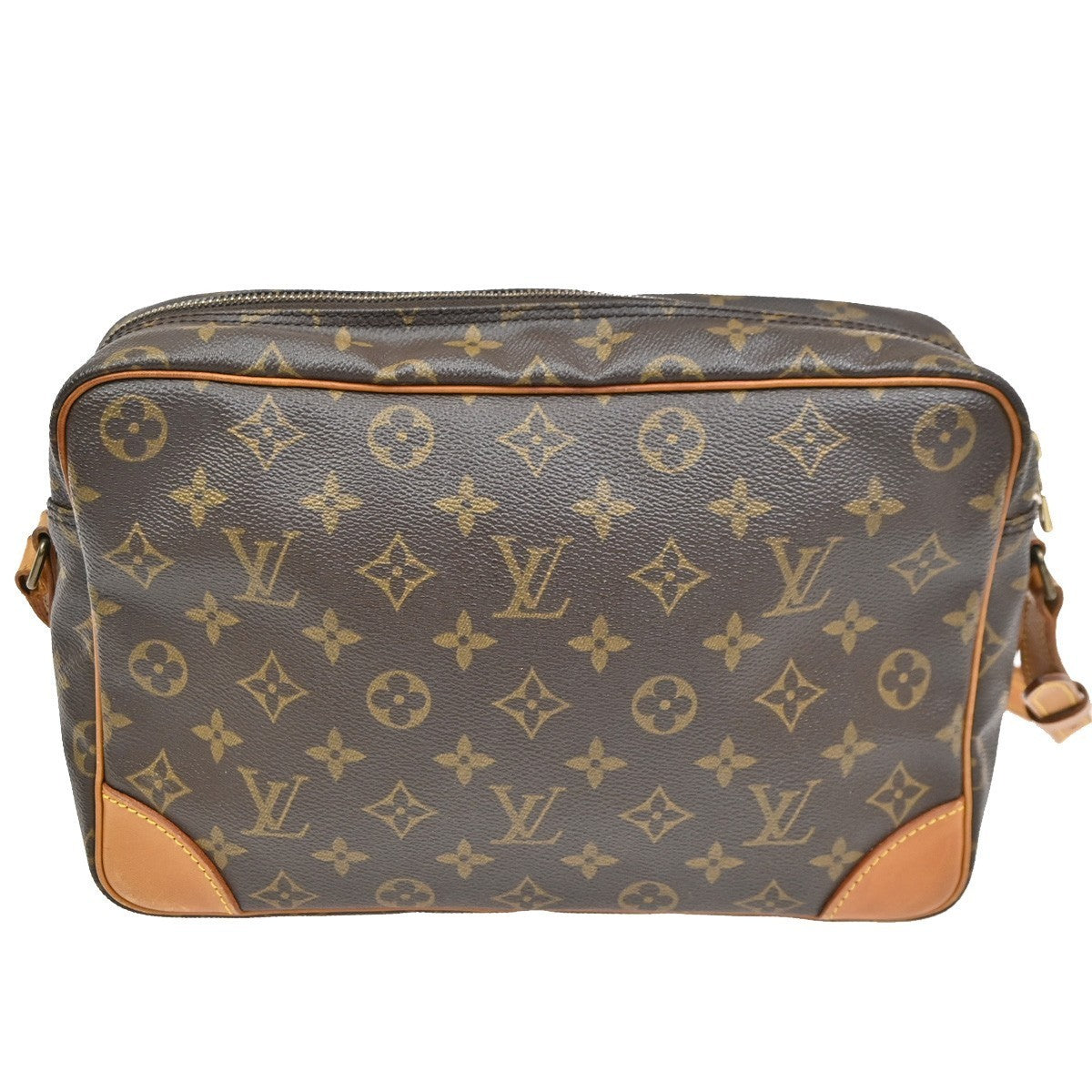 LOUIS VUITTON Trocadero 30 Shoulder Bag Monogram Leather Brown M51272 89TA340