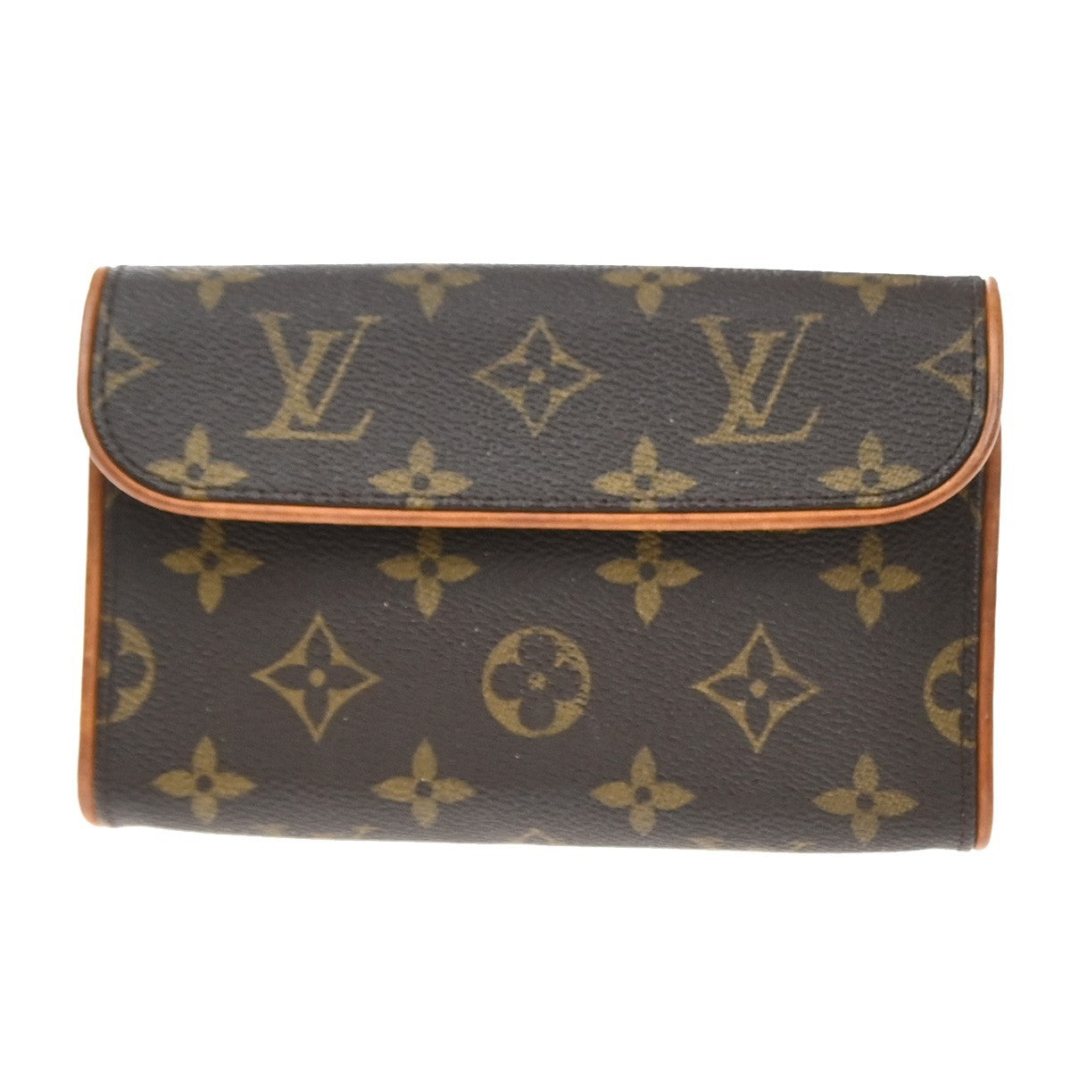 LOUIS VUITTON Pochette Florentine Bum Bag Monogram Leather Brown M51855 65SA091