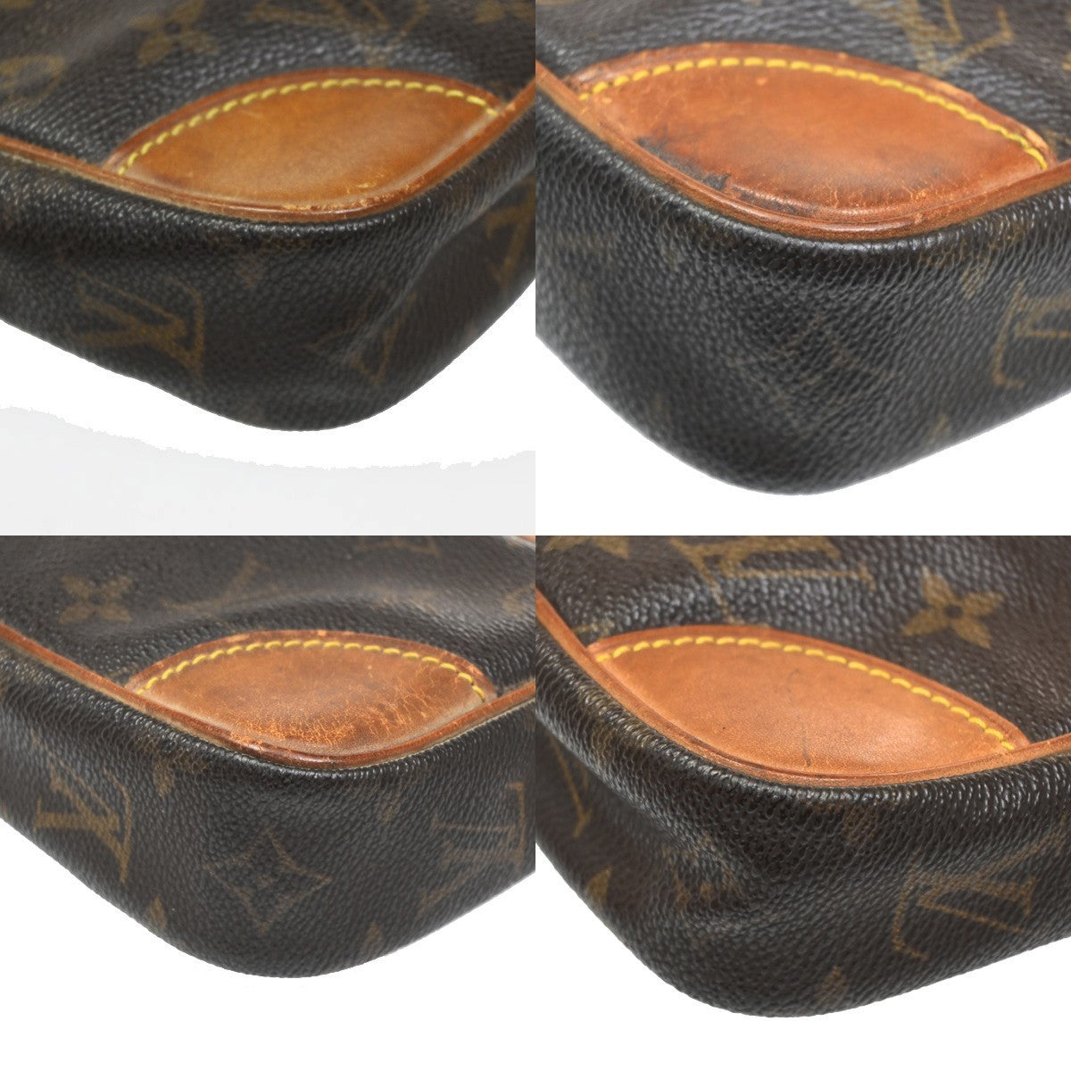 LOUIS VUITTON Marly Dragonne GM Clutch Hand Bag Monogram Brown M51825 62KC196