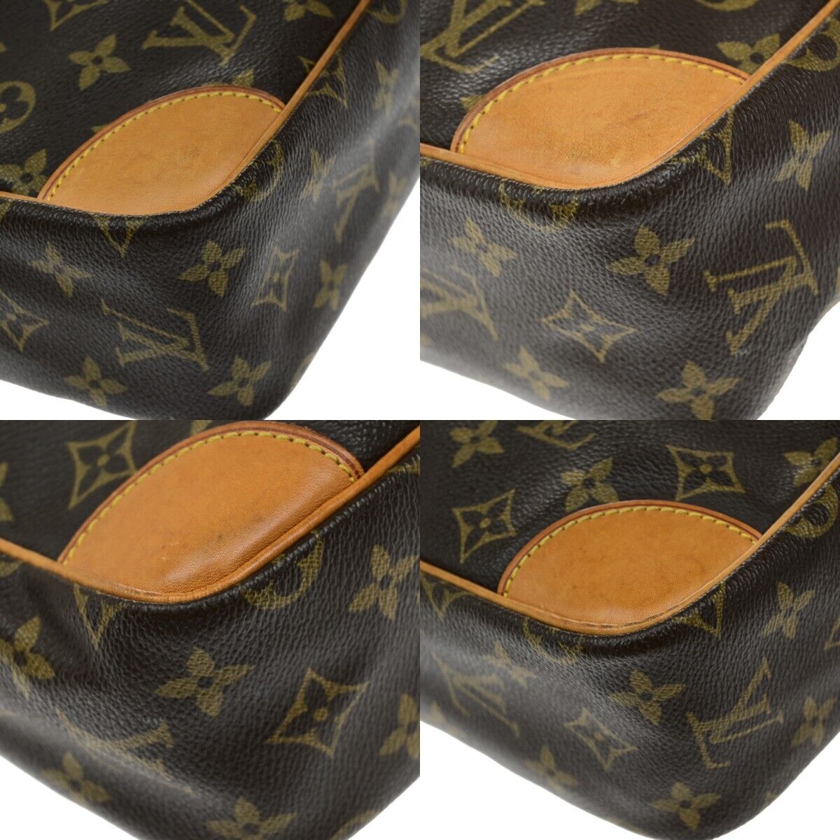 LOUIS VUITTON Trocadero 30 Shoulder Bag Monogram Leather Brown M51272 34ED953