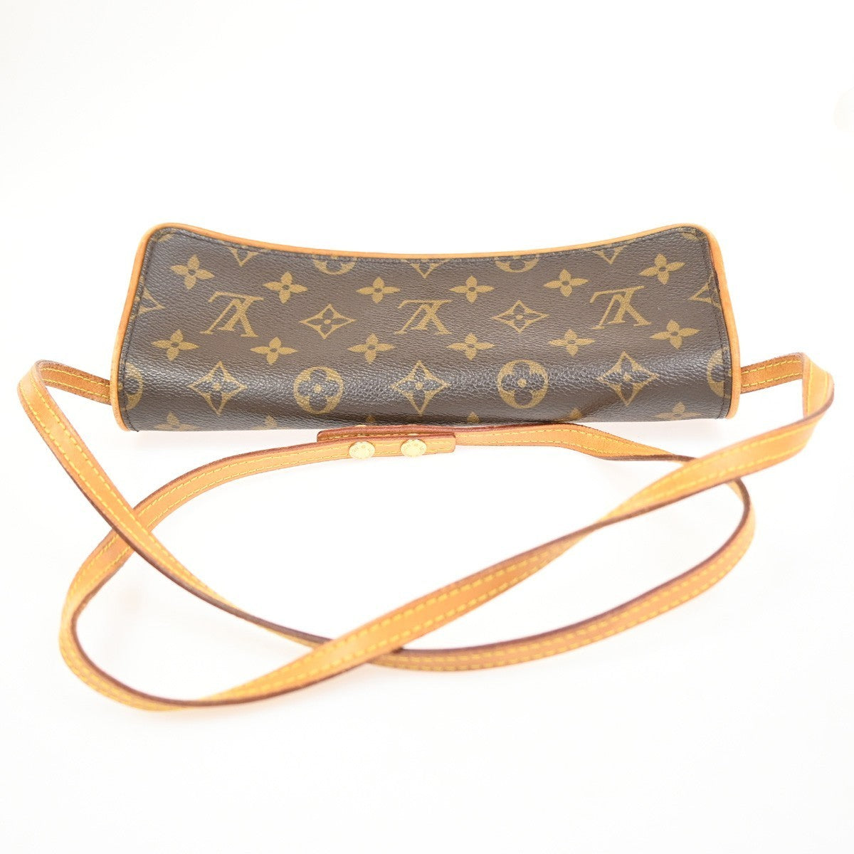 LOUIS VUITTON Pochette Twin GM 2Way Shoulder Bag Monogram Brown M51852 70CA711