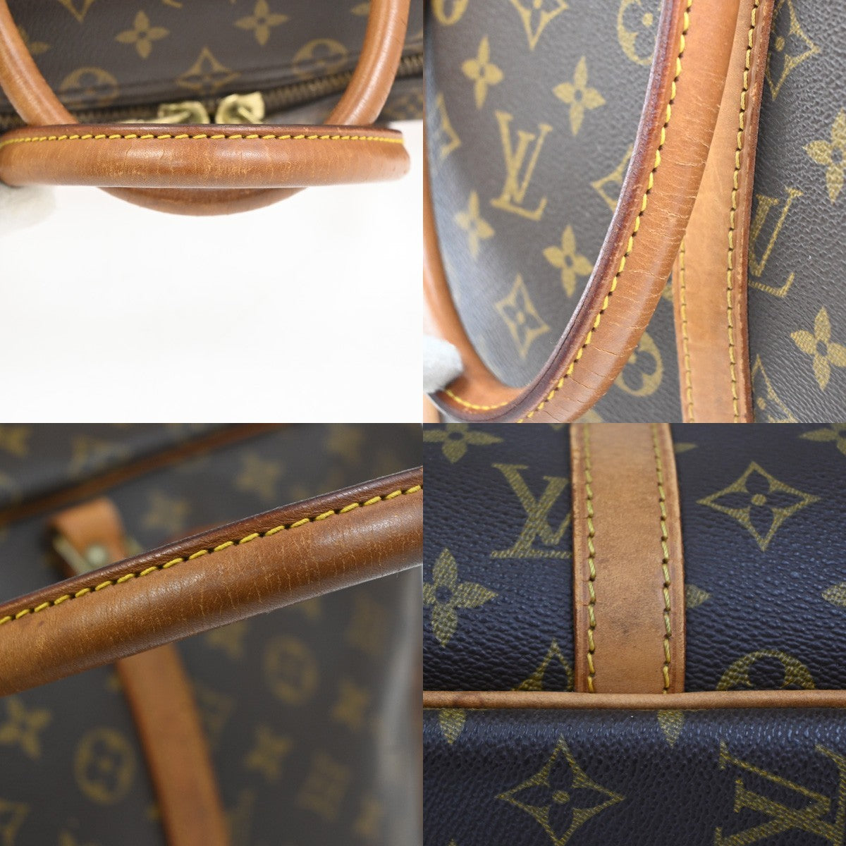 LOUIS VUITTON Sirius 45 Travel Hand Bag Monogram Leather Brown M41408 30CA927