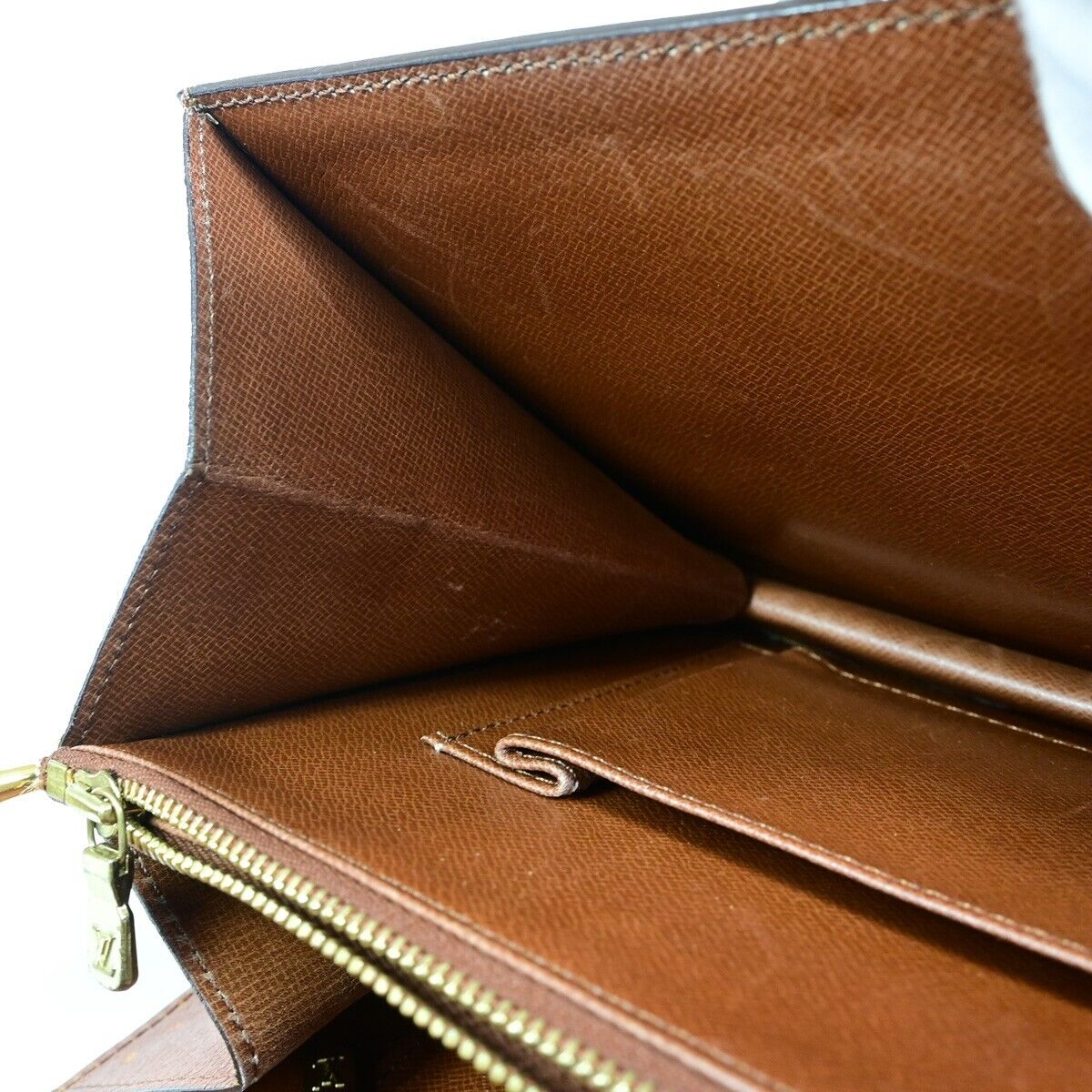 LOUIS VUITTON Passy Shoulder Bag Monogram Leather Brown France M51416 38FA614