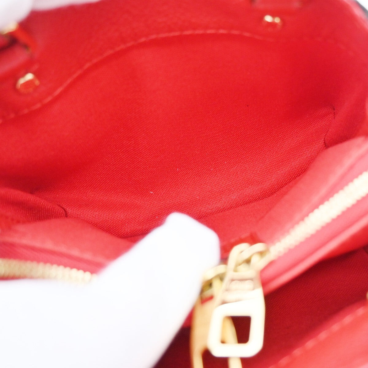 LOUIS VUITTON Montaigne Nano 2Way Hand Bag Monogram Empreinte CY M50865 698RL139