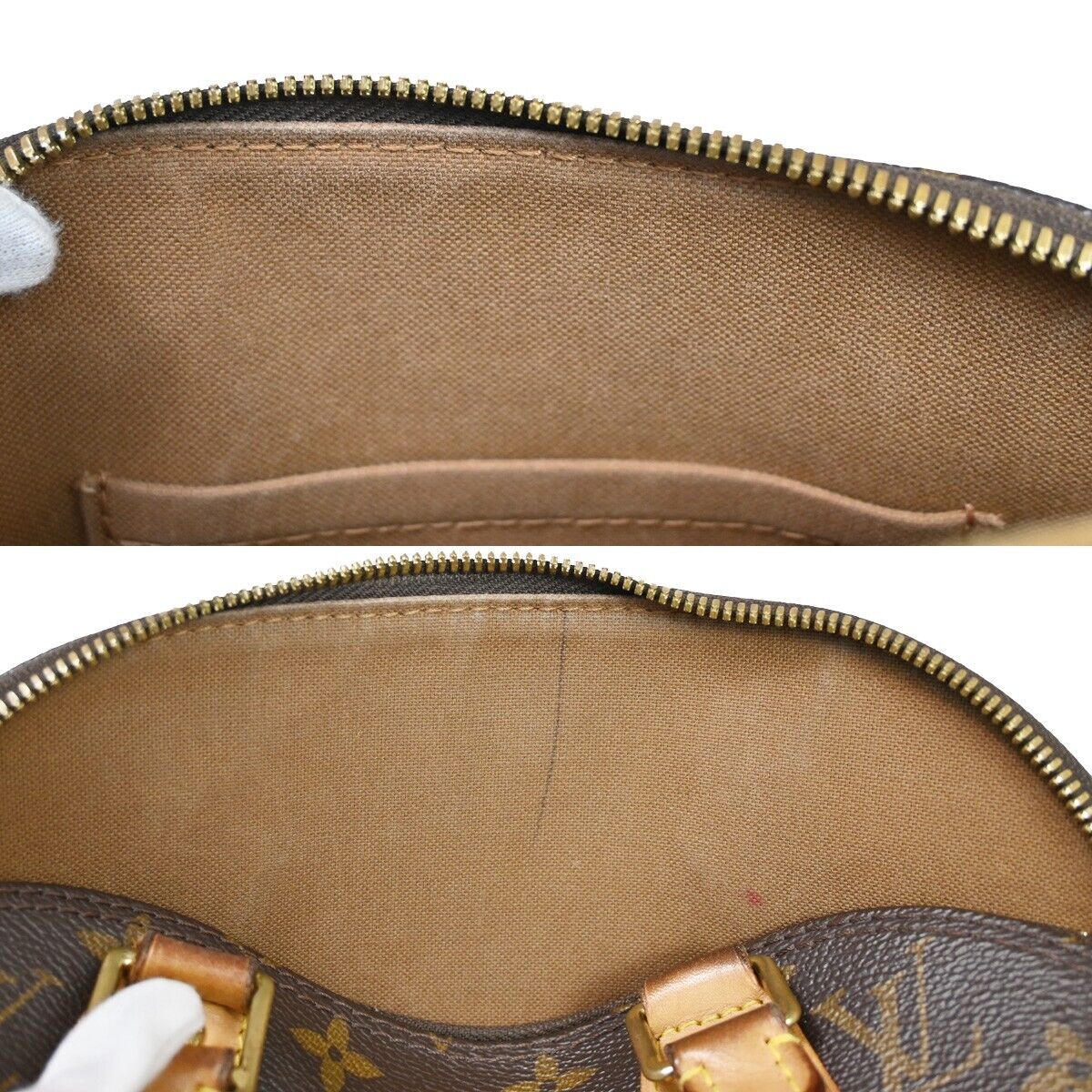 LOUIS VUITTON LV Logo Alma BB Hand Shoulder Bag Monogram Leather M53152 55SH172