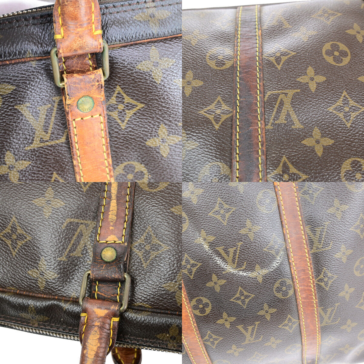 LOUIS VUITTON Porte Documents Voyage Briefcase Hand Bag Monogram M53361 04YF584