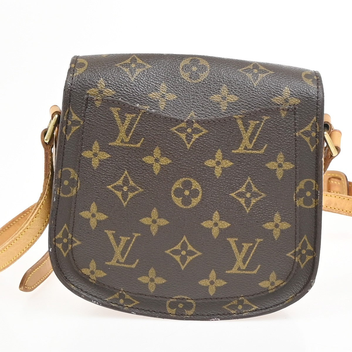 LOUIS VUITTON Mini Saint Cloud Shoulder Bag Monogram Leather BN M51244 39KC190