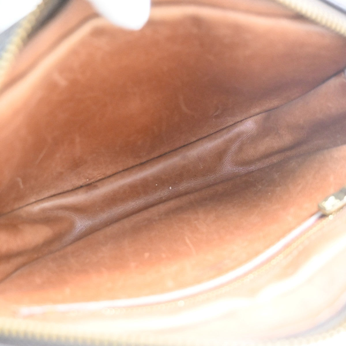 LOUIS VUITTON Jeune Fille PM Shoulder Bag Monogram Leather Brown M51227 61PA071