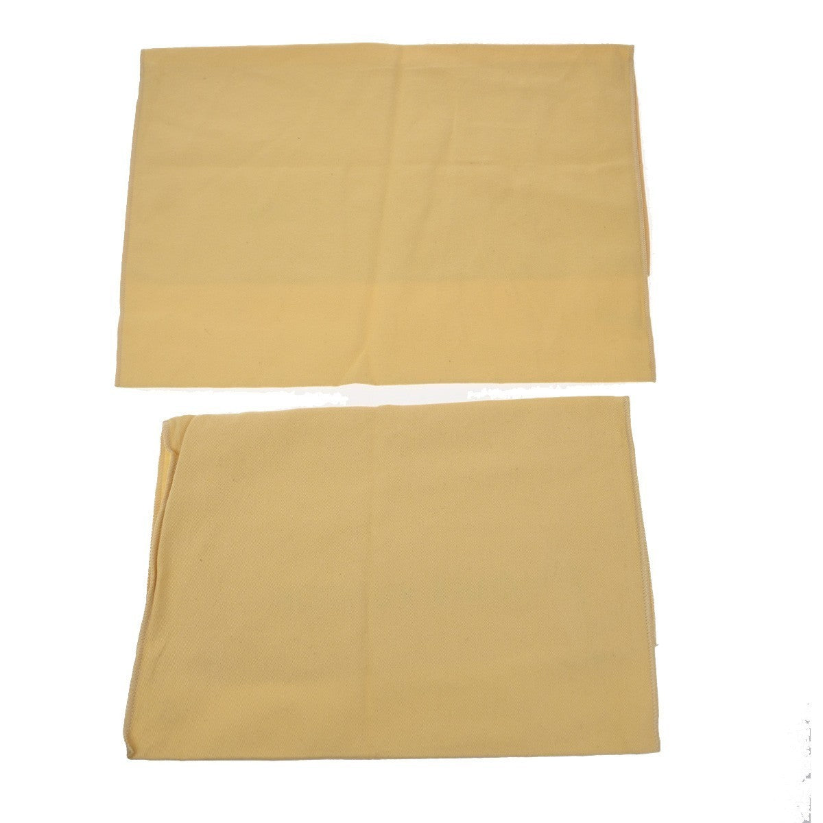 LOUIS VUITTON Logo 10 Set Dust Bag Drawstring Canvas Cotton Beige Brown 01KB886