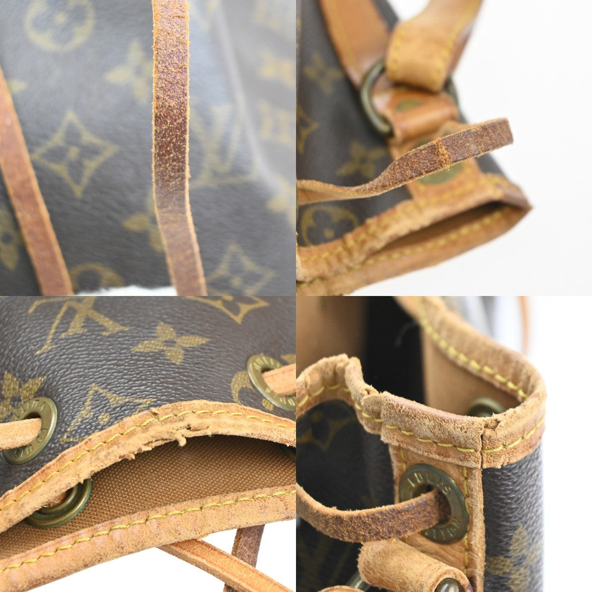 LOUIS VUITTON Noe GM Drawstring Shoulder Bag Monogram Leather BN M42224 38MA247