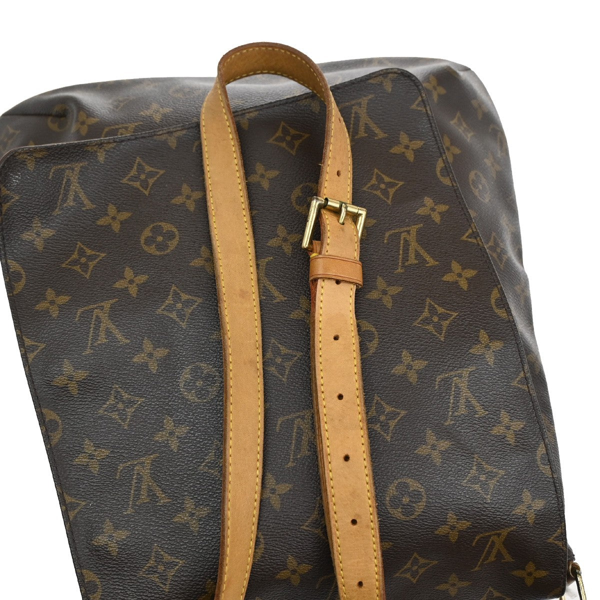 LOUIS VUITTON Musette Shoulder Bag Monogram Leather Brown France M51256 82YH362