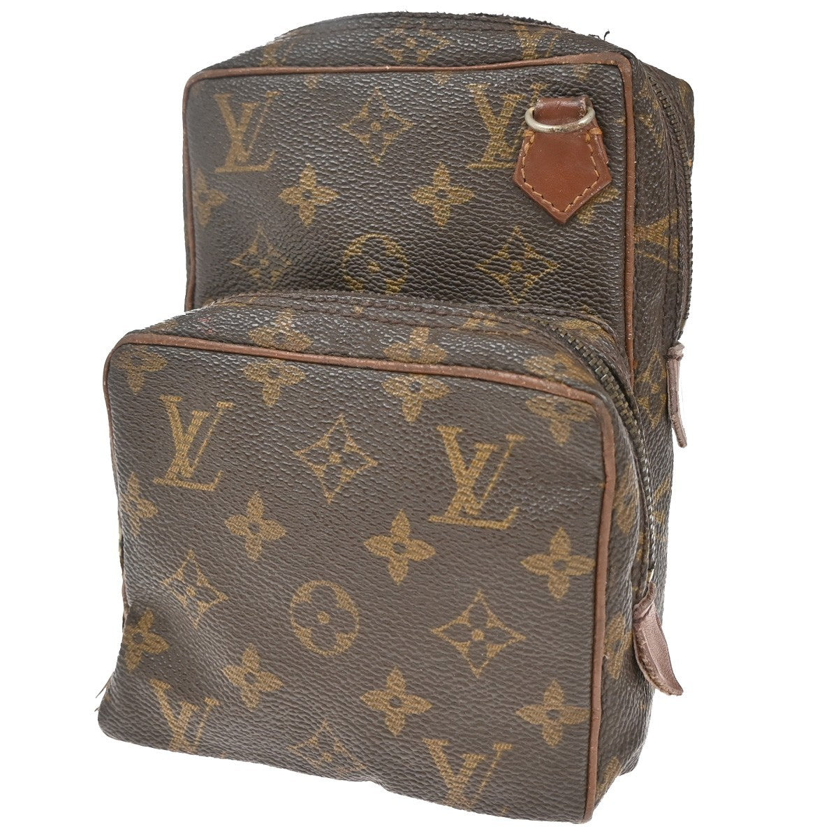 LOUIS VUITTON Mini Amazon Shoulder Bag Monogram Leather Brown M45238 09CA201
