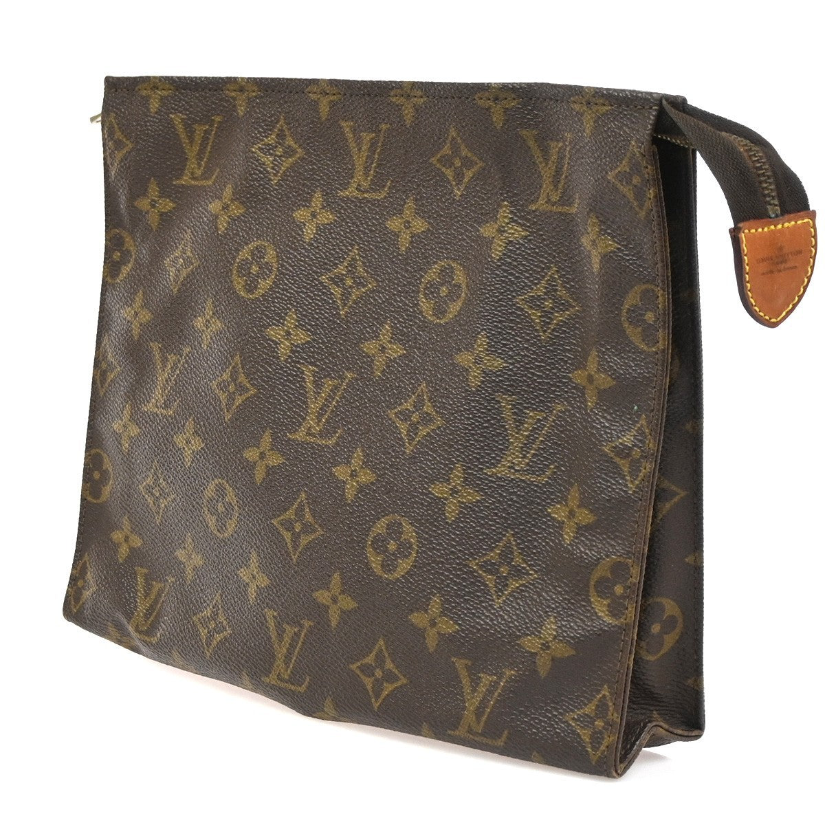 LOUIS VUITTON Poche Toilette 26 Clutch Pouch Bag Monogram Leather M47542 66CA762