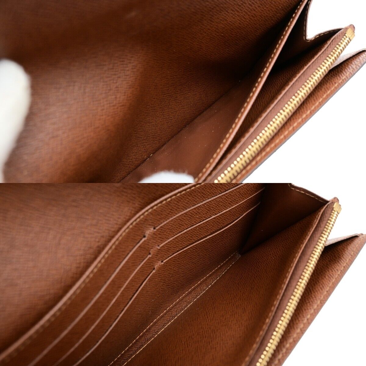 LOUIS VUITTON Portefeuille Sarah Long Bifold Wallet Monogram BN M61734 62EE070