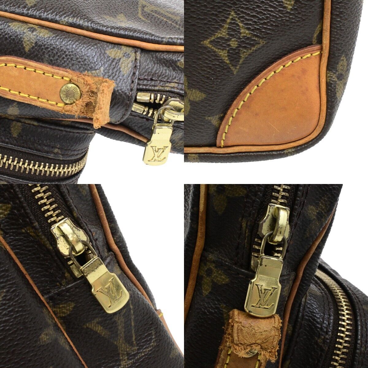 LOUIS VUITTON Amazon Crossbody Shoulder Bag Monogram Leather BN M45236 04EE045