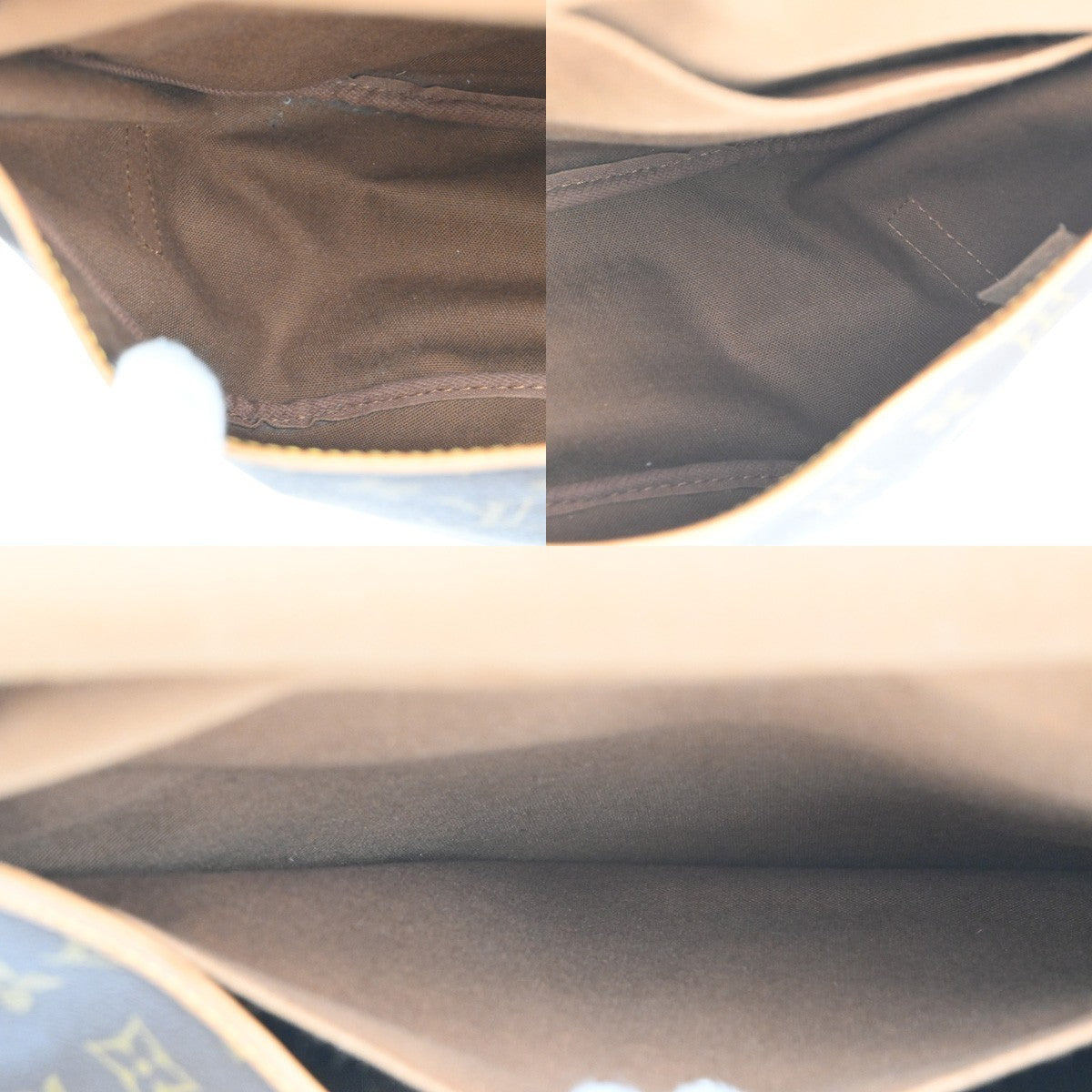 LOUIS VUITTON Saumur 35 Shoulder Bag Monogram Leather BN France M42254 84KC171