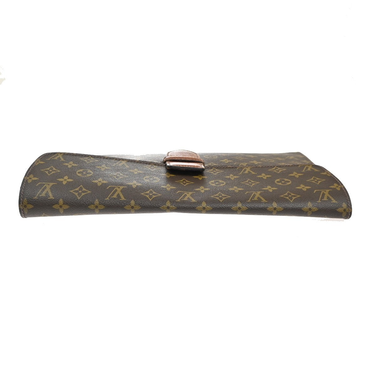 LOUIS VUITTON Poche Ministre Clutch Hand Bag Monogram Leather BN M53445 04MA468